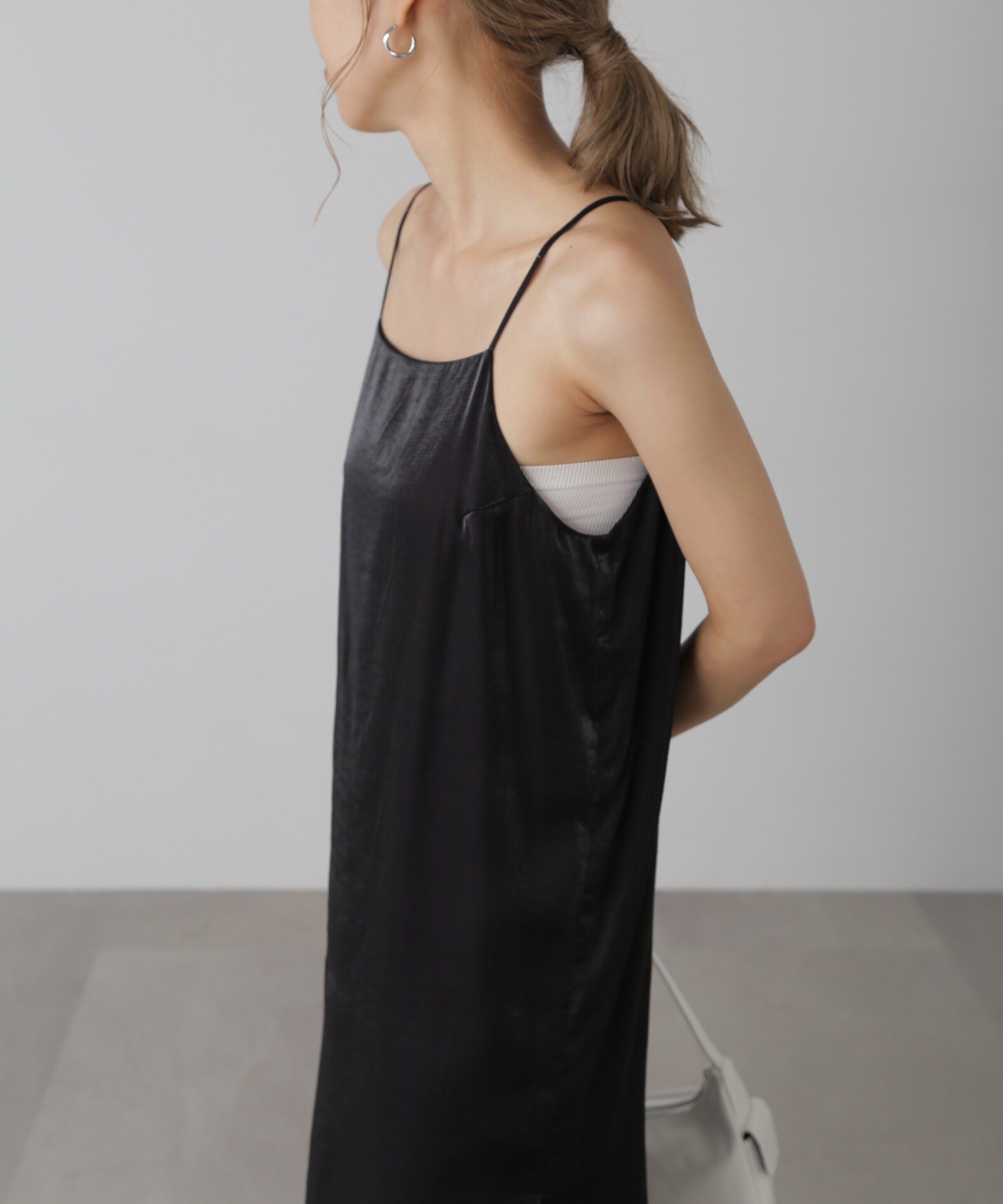  「レイヤードナローキャミワンピース」|ワンピース|