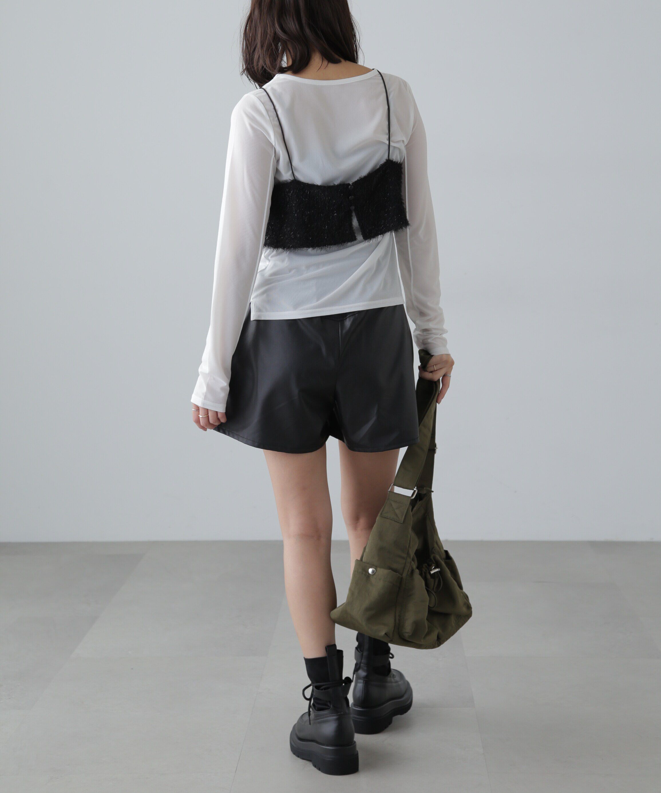  「合皮ショートパンツ」|その他|