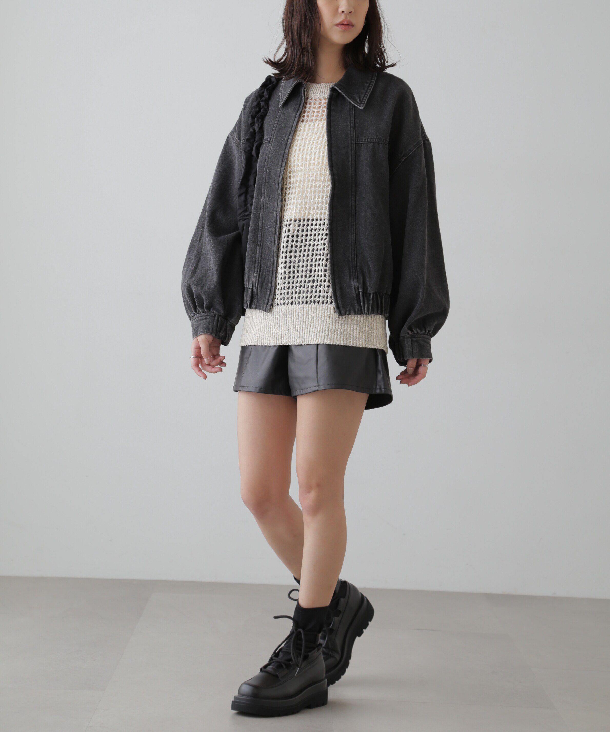  「合皮ショートパンツ」|その他|