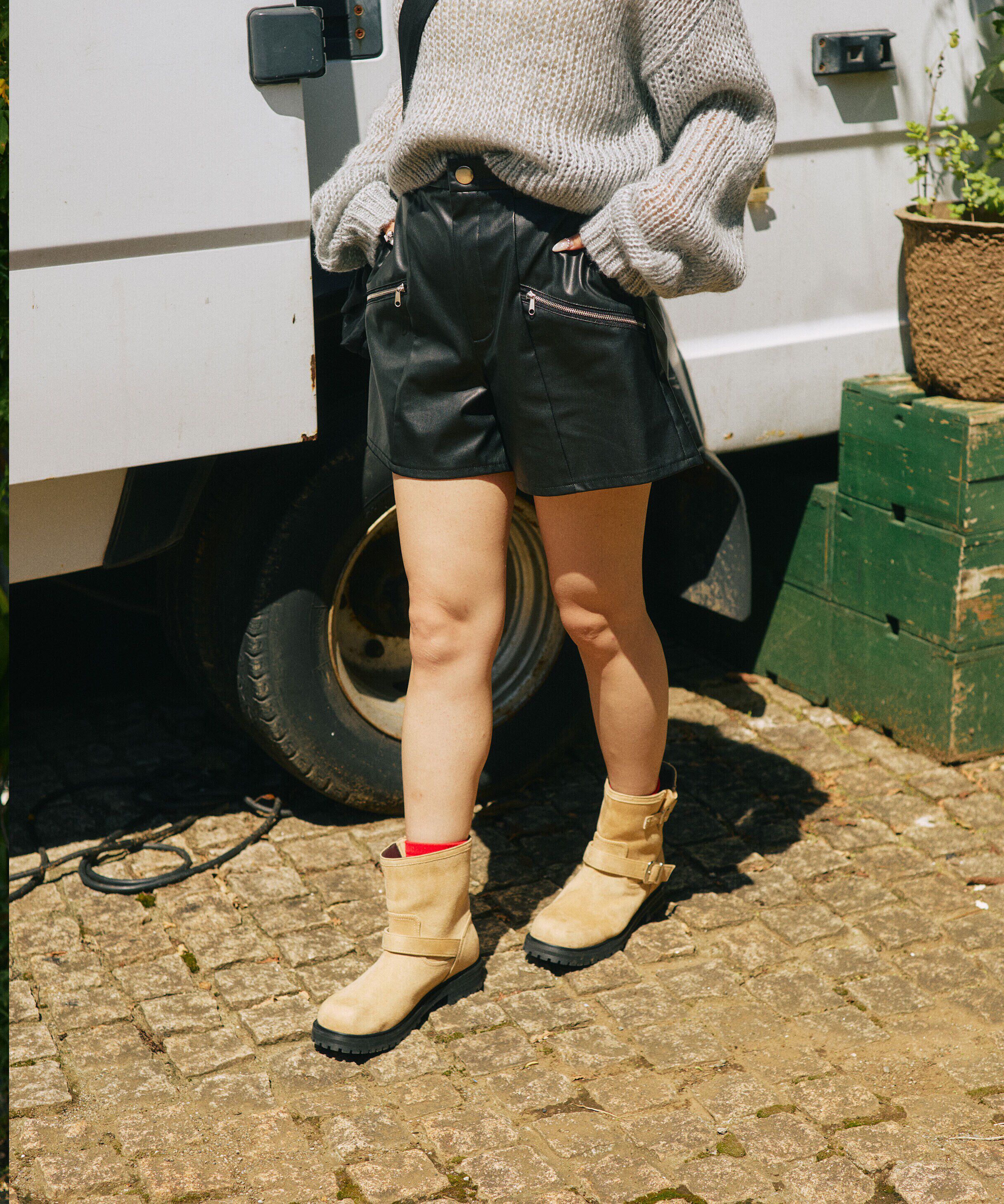  「合皮ショートパンツ」|その他|