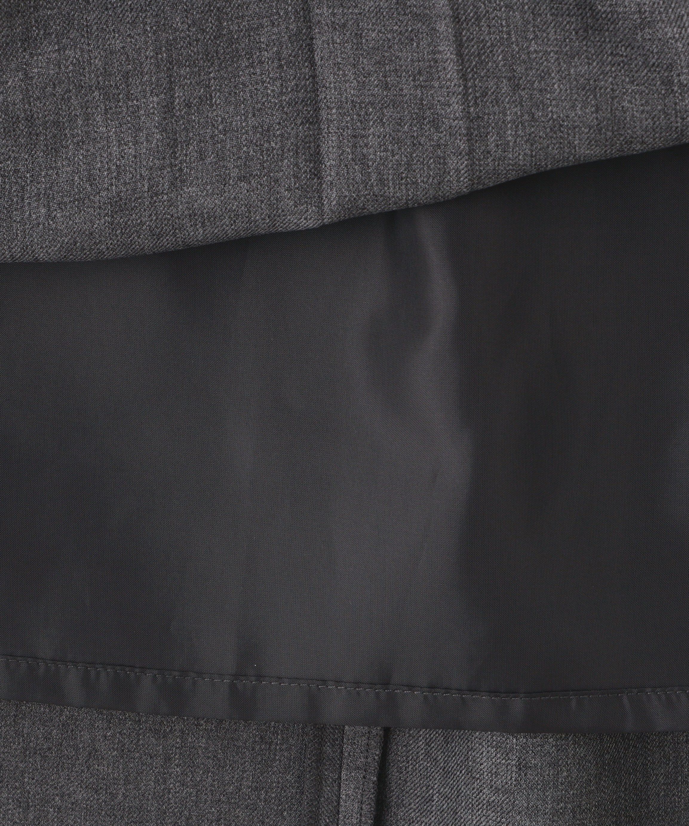  「フロントスリットプリーツロングスカート」|スカート|