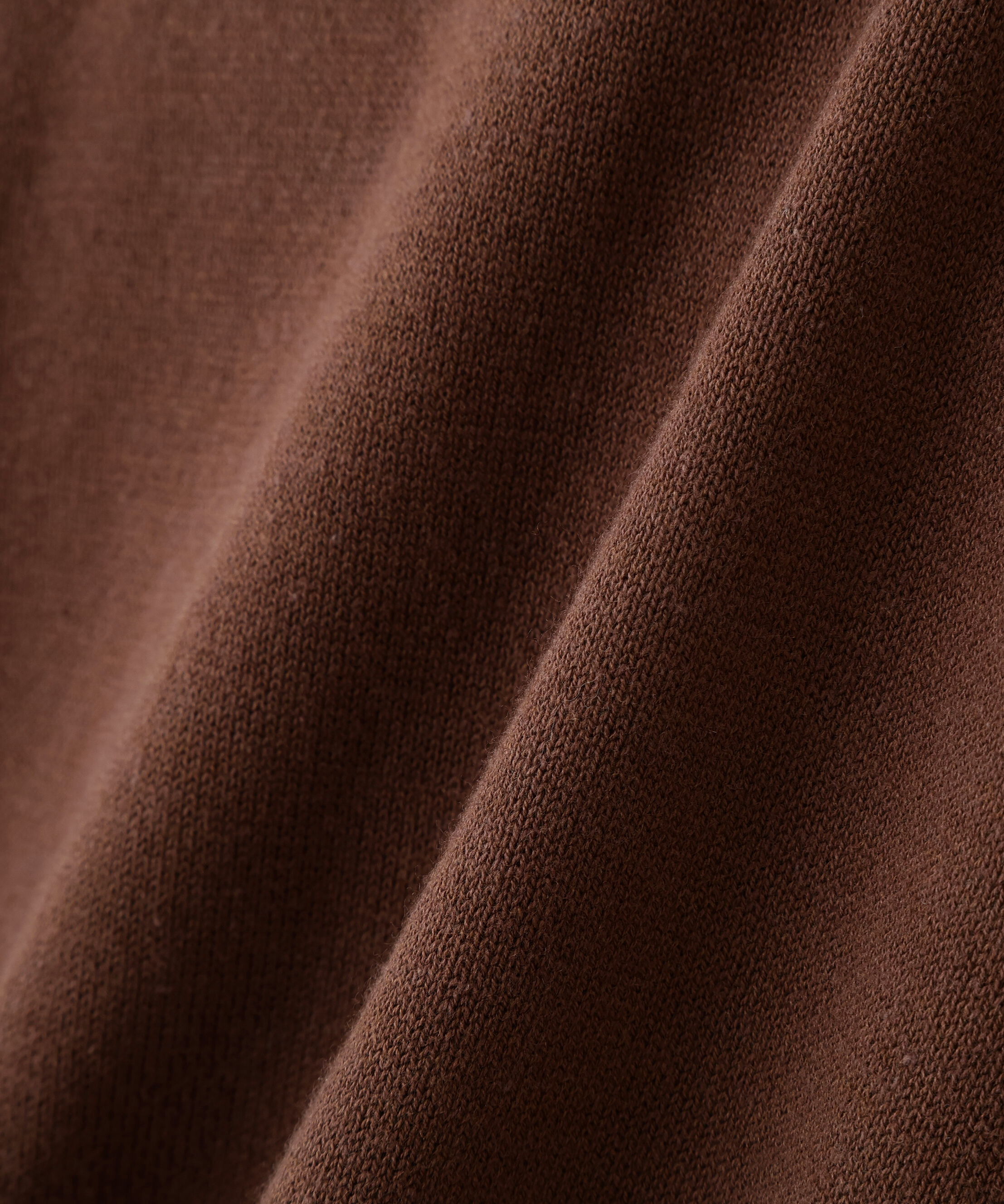  「衿付きレイヤード風ポロニット」|ニット・セーター|