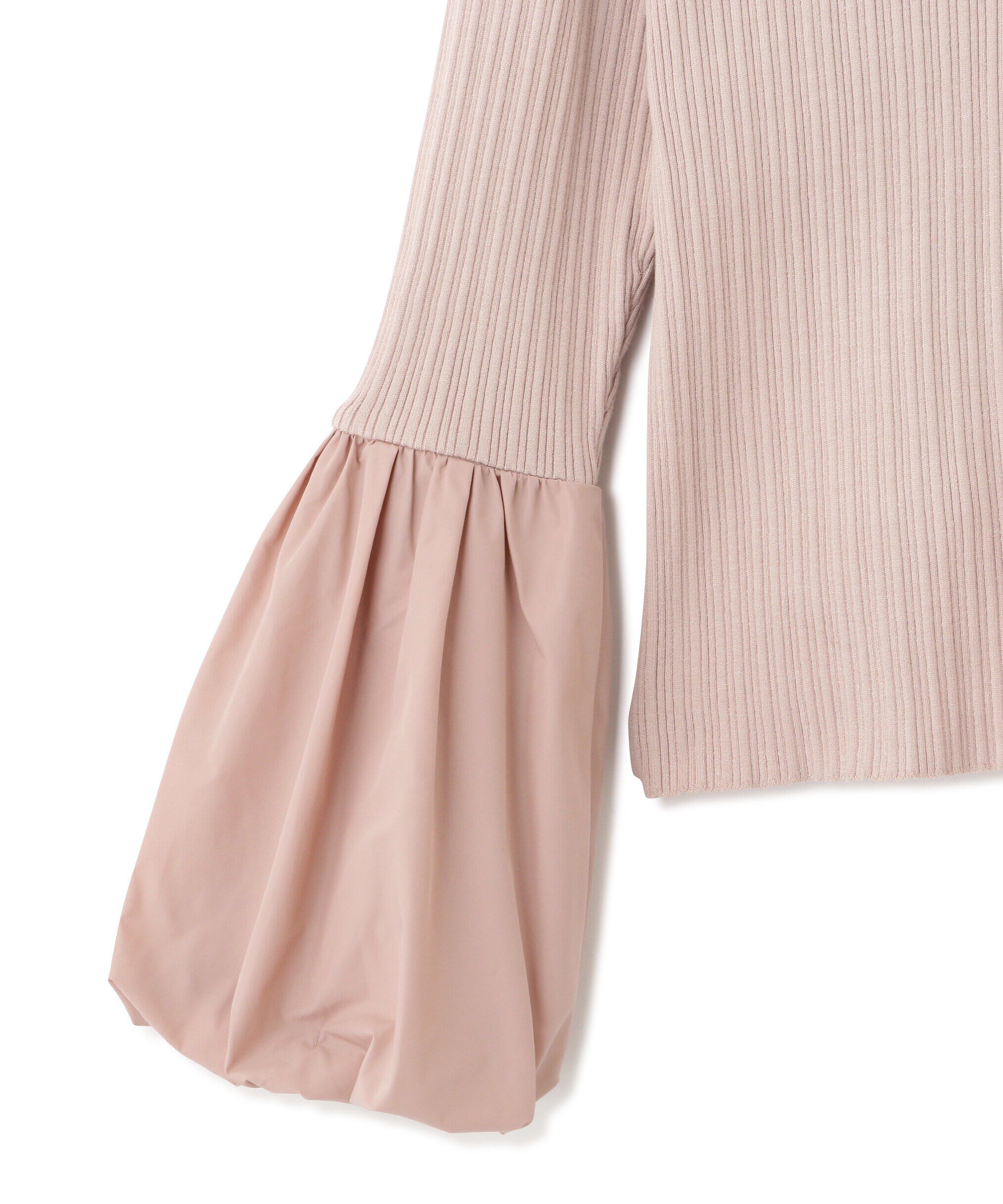  「イソザイコンビベルスリーブニットトップス」|ニット・セーター|