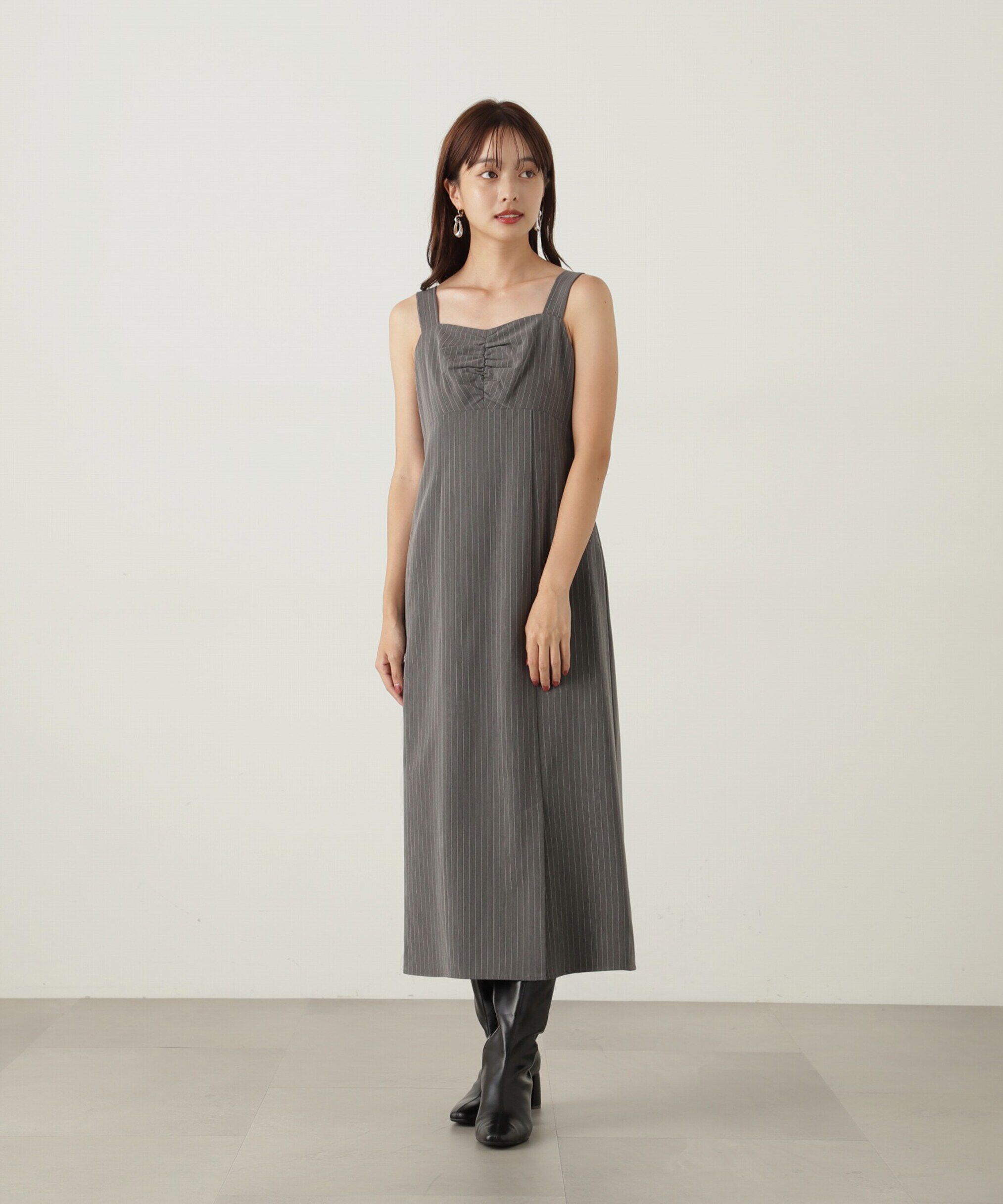 PROPORTION BODY DRESSING「フワフワカーデセットキャミワンピース」|ワンピース|