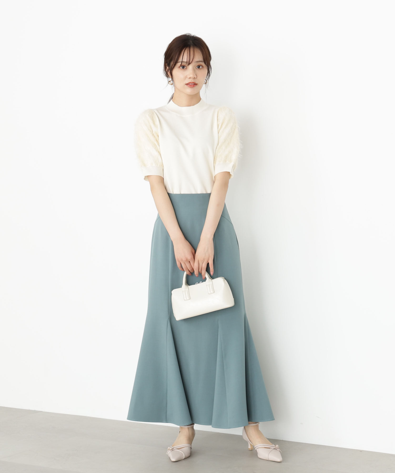 PROPORTION BODY DRESSING「バックレースアップマーメイドスカート 25AW」|スカート|