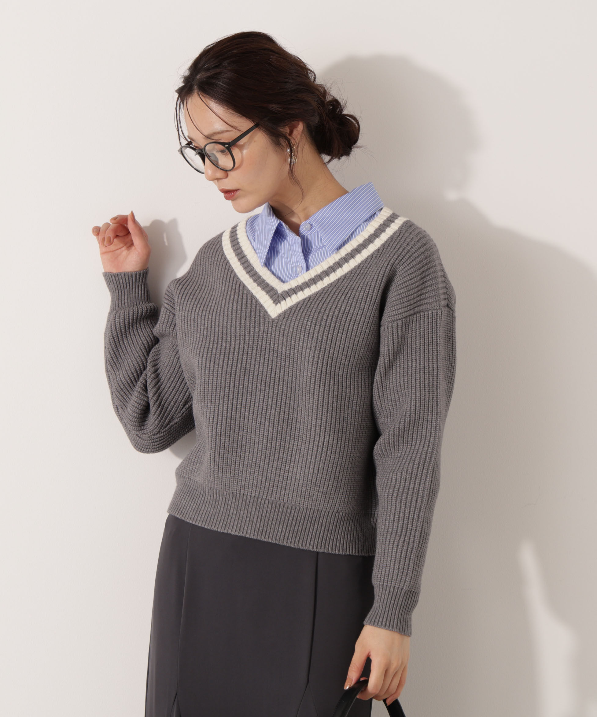 PROPORTION BODY DRESSING「チルデンニット」|ニット・セーター|