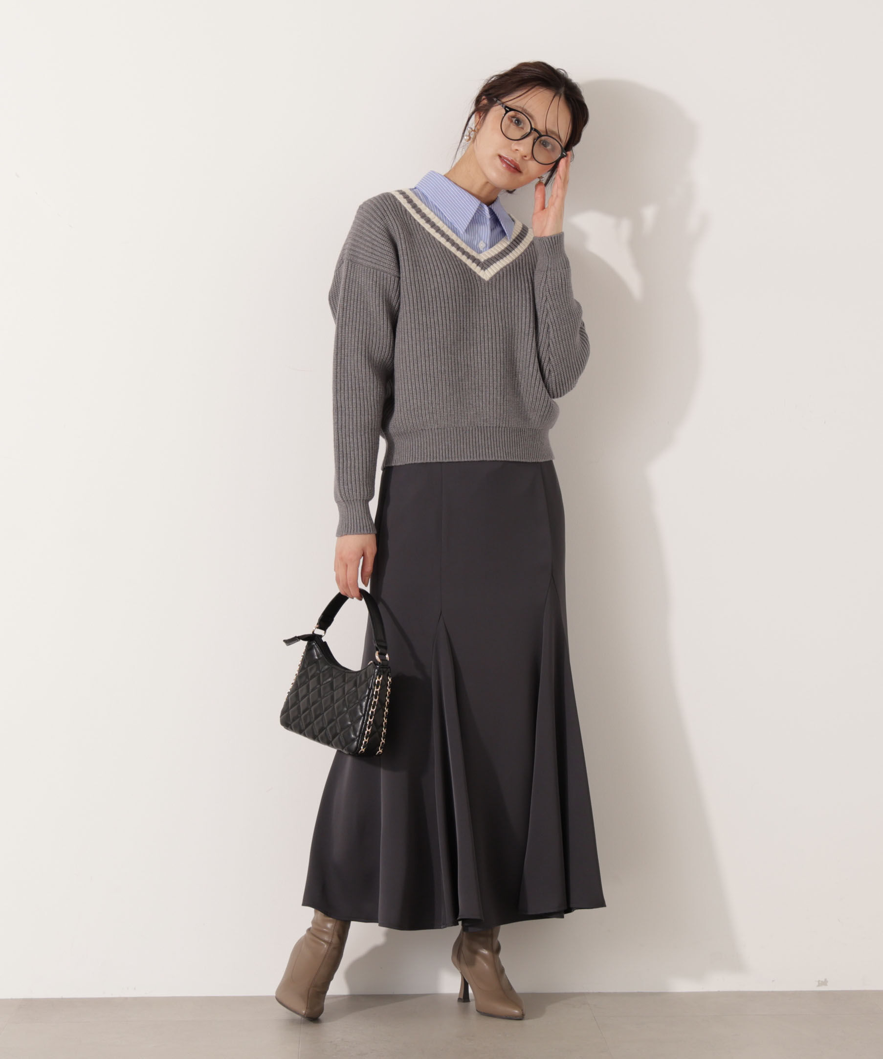 PROPORTION BODY DRESSING「チルデンニット」|ニット・セーター|