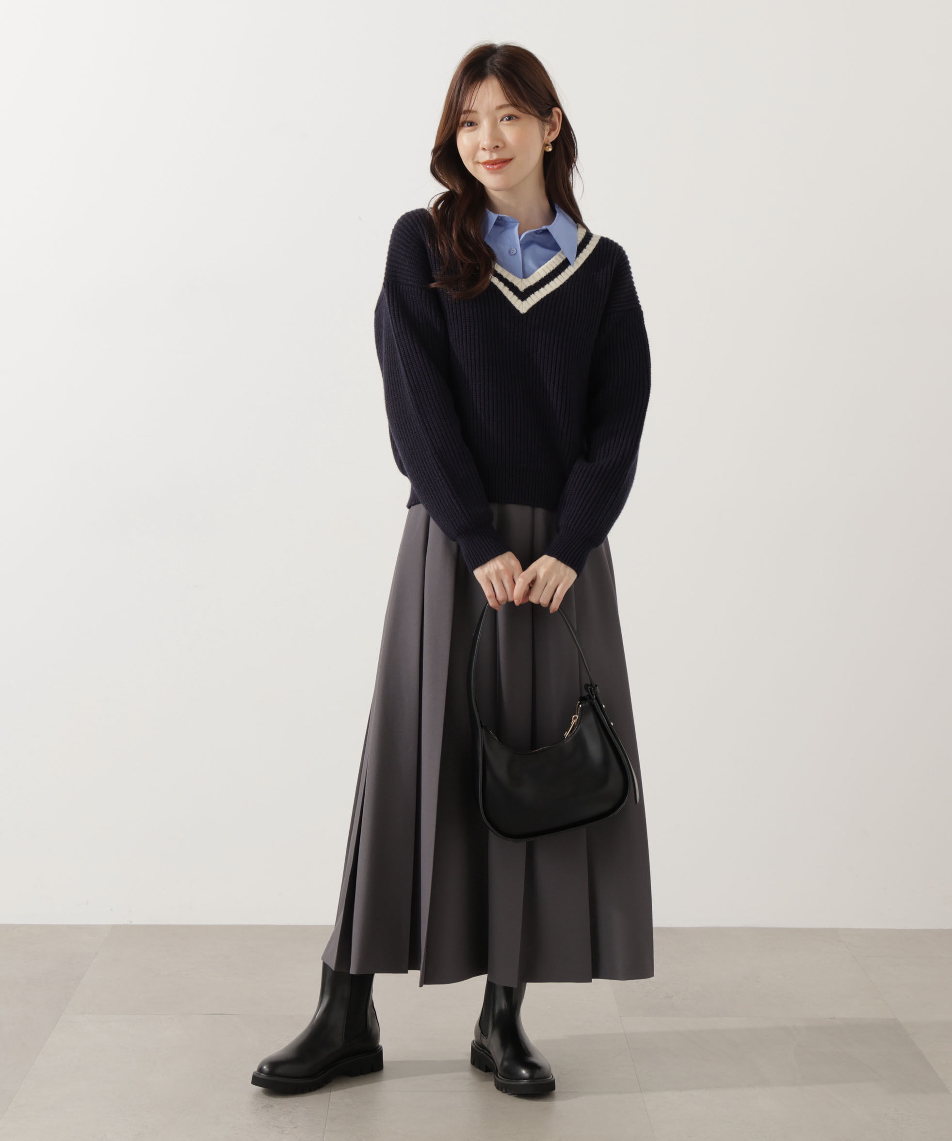 PROPORTION BODY DRESSING「チルデンニット」|ニット・セーター|