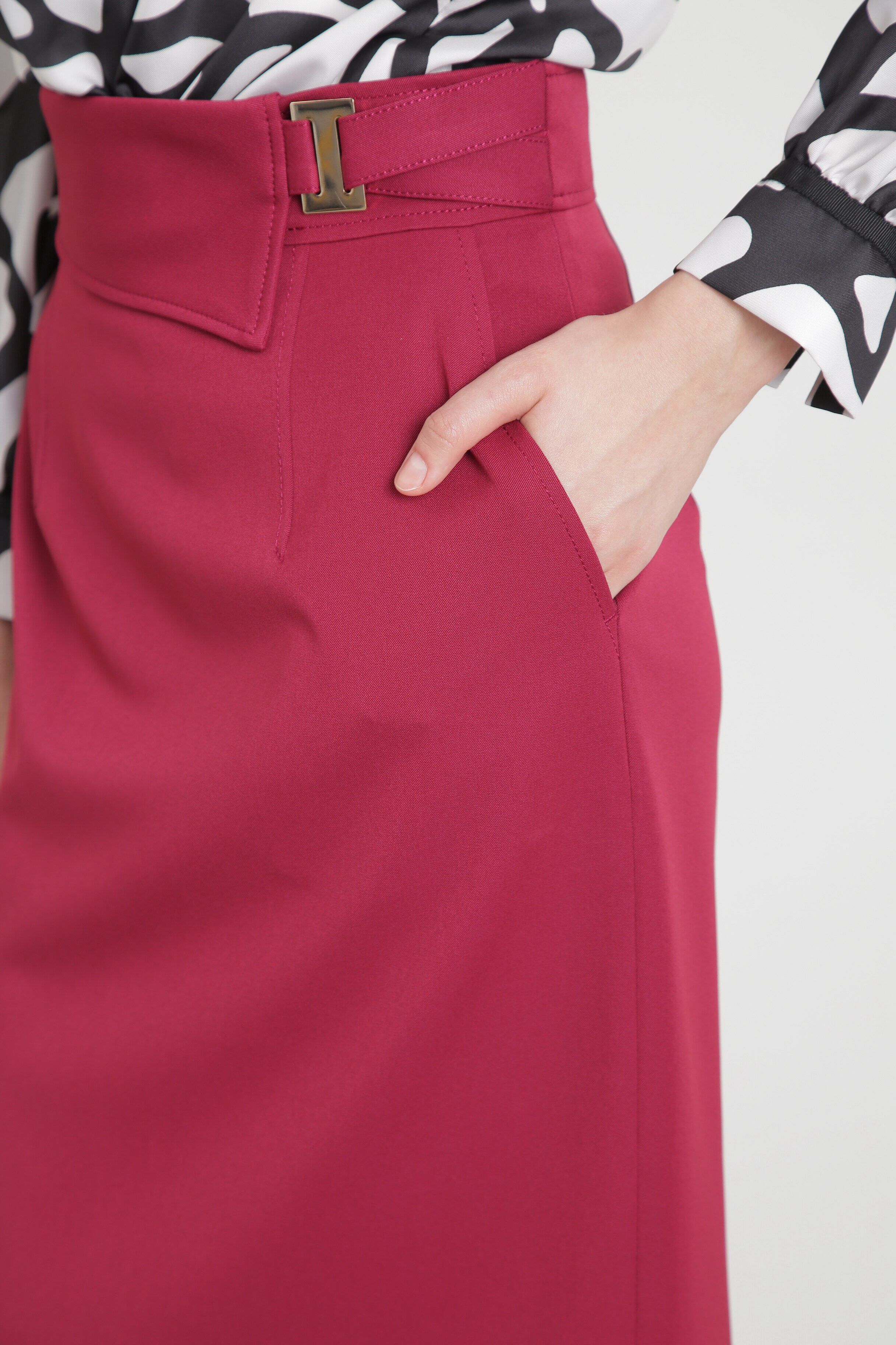  「◆メタルプレートタイトスカート」|スカート|