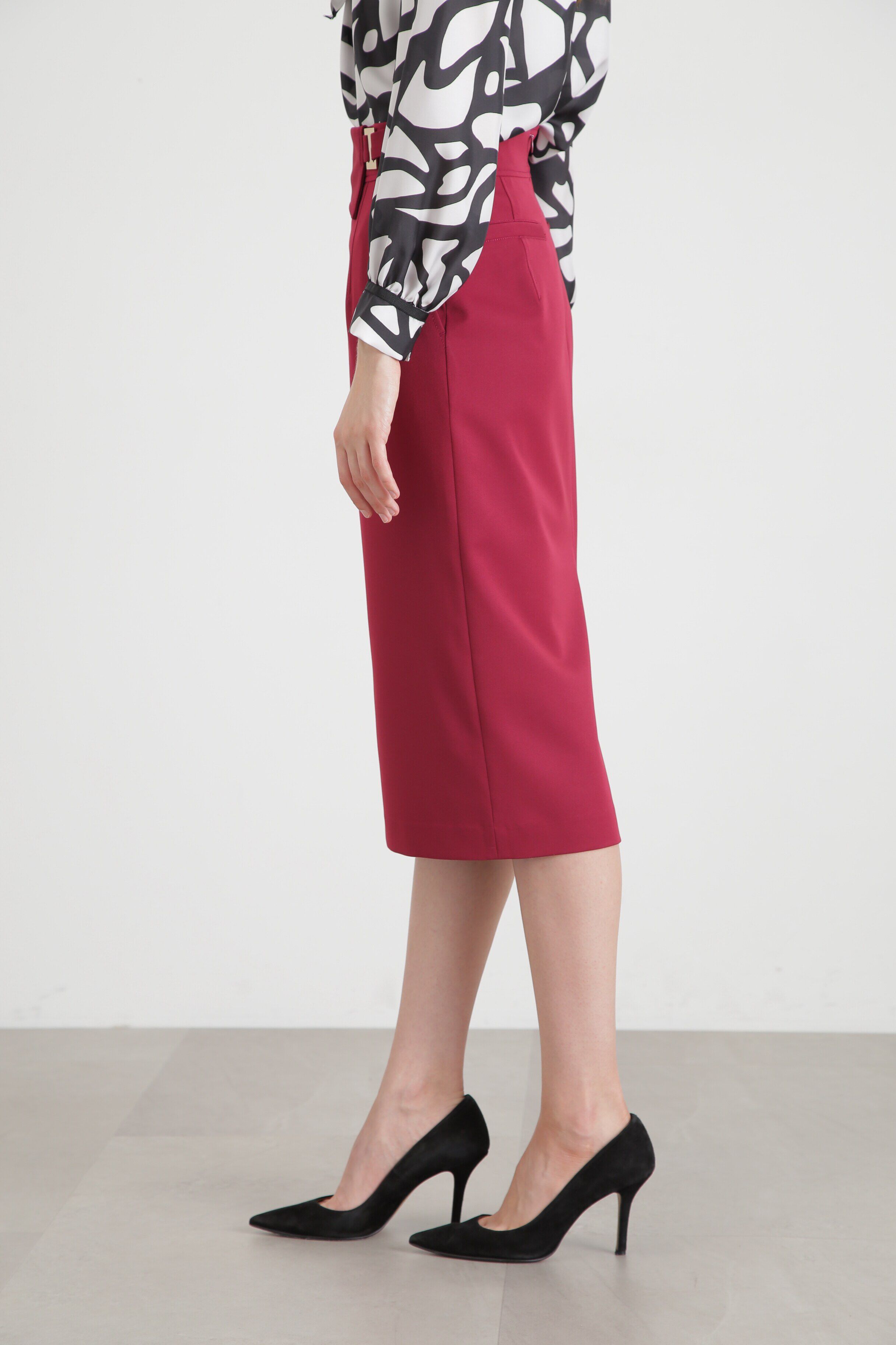  「◆メタルプレートタイトスカート」|スカート|