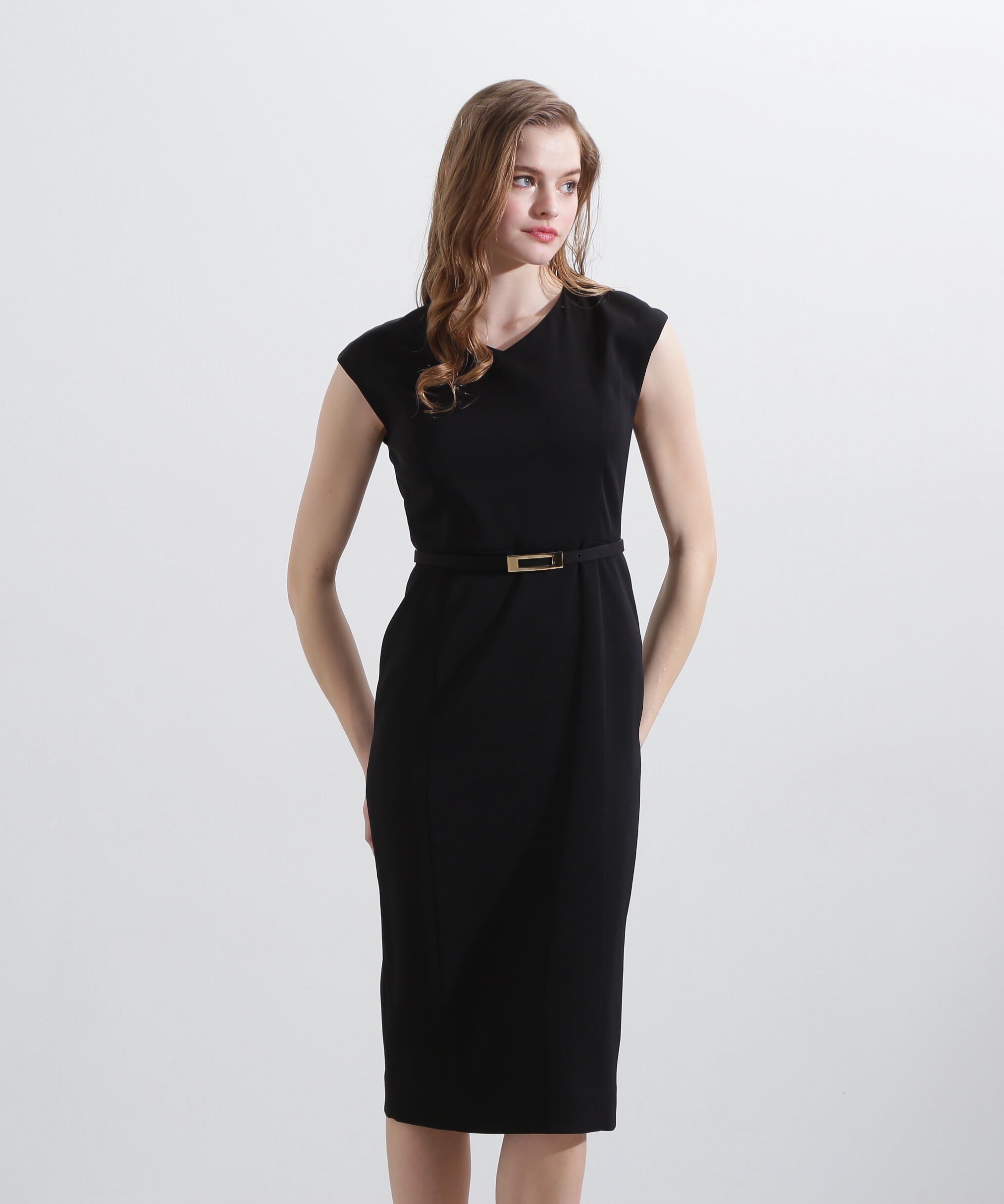  「◆ハイツイストワンピース」|ワンピース|ブラック