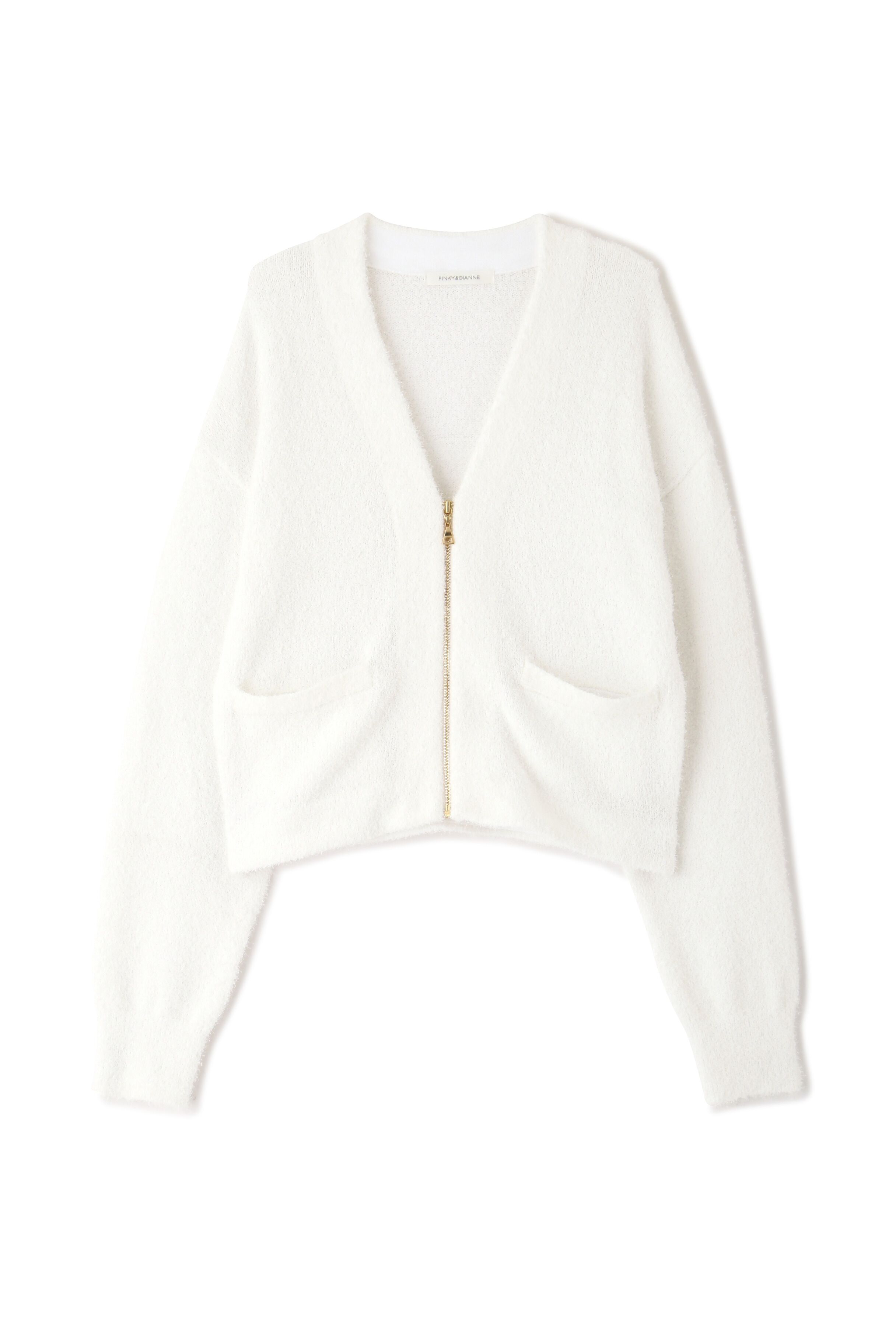  「◆フェザーヤーンZIPカーディガン」|その他|