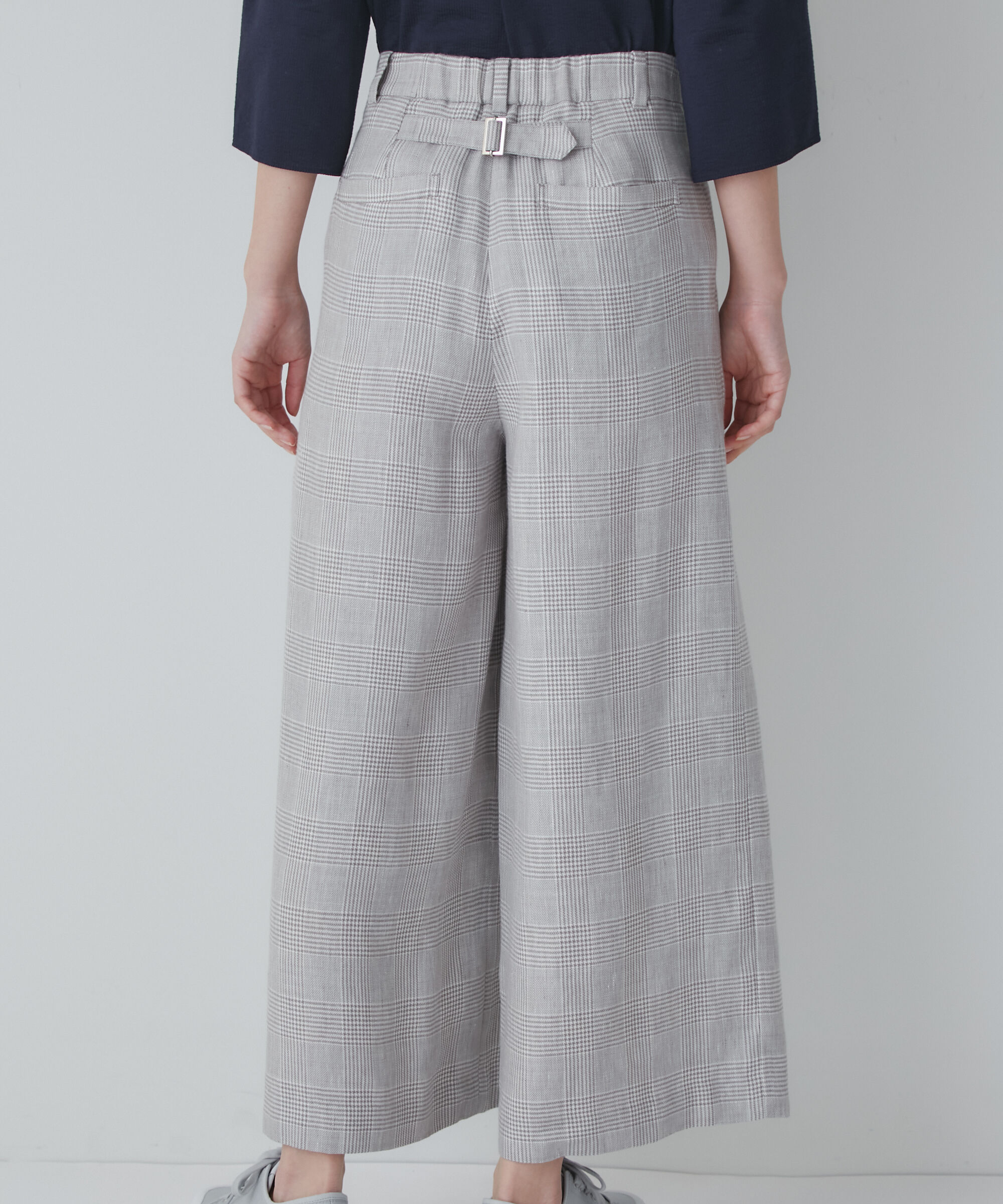  「◆ＰＥレーヨンリネンセミワイドパンツ」|その他|