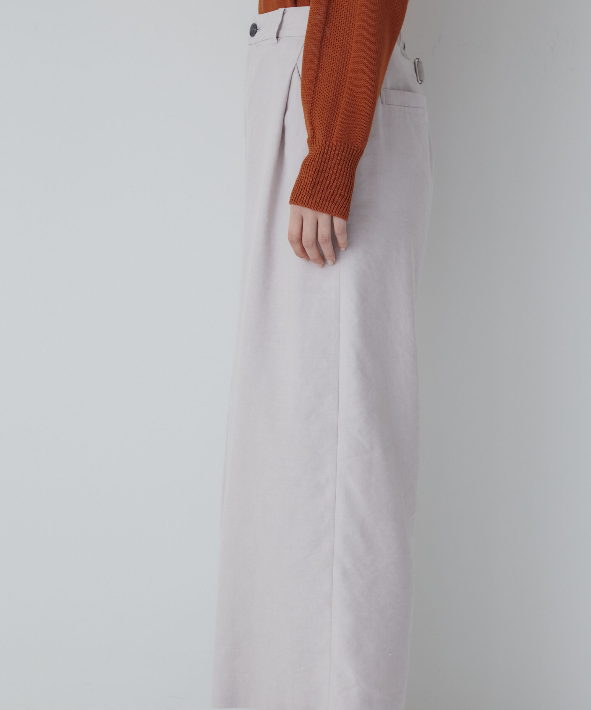  「◆ＰＥレーヨンリネンセミワイドパンツ」|その他|