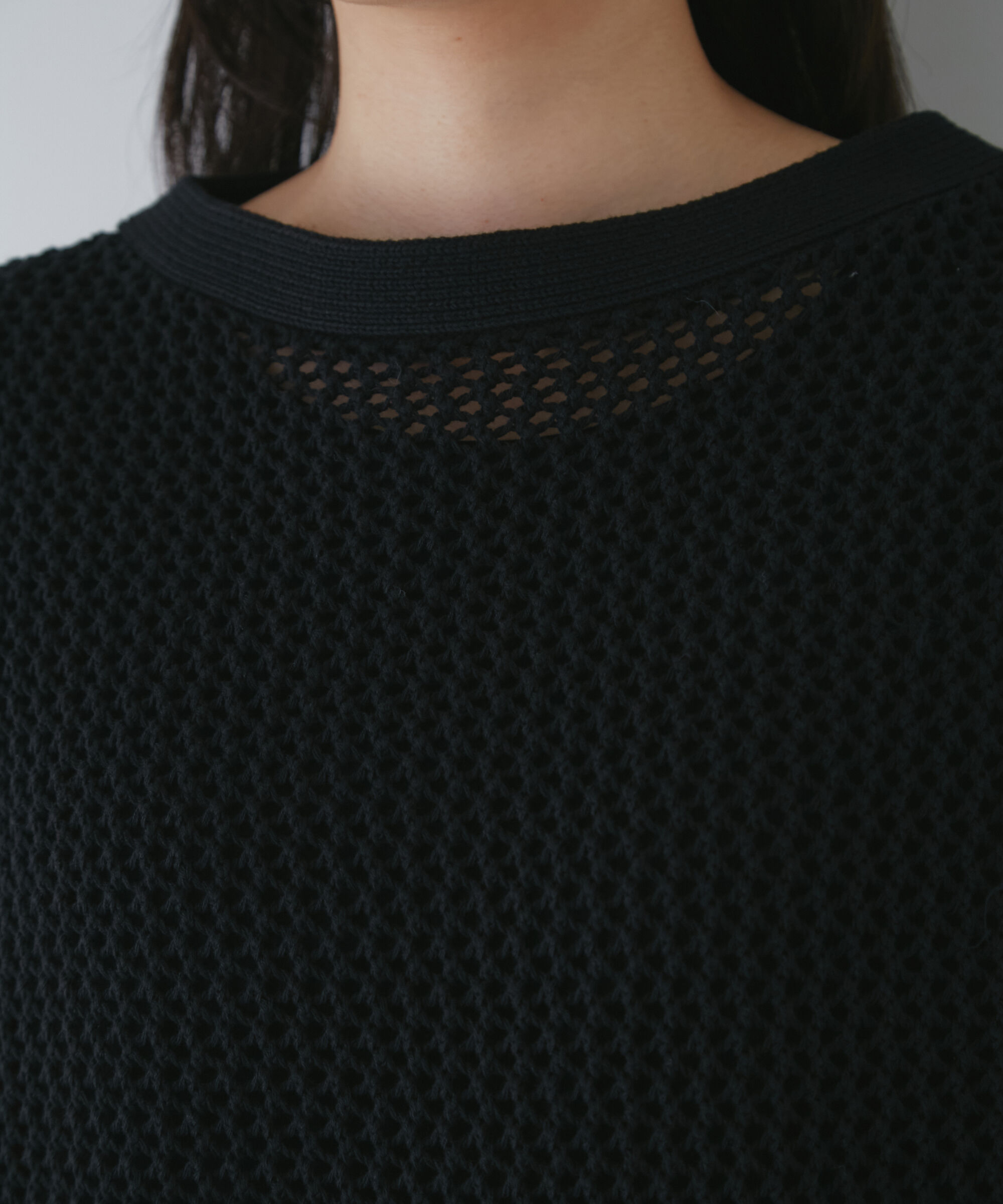  「◆メッシュニットプルオーバー」|ニット・セーター|