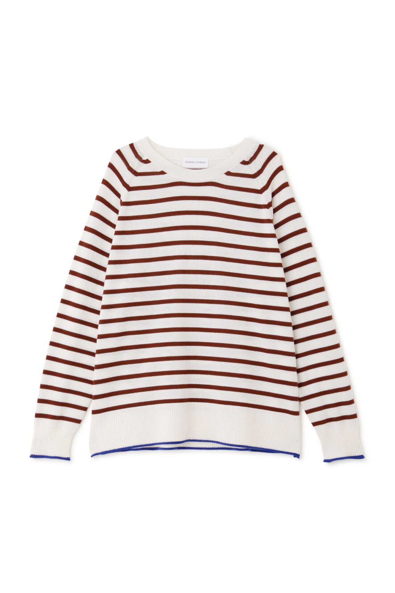  「◆梳毛ボーダーニット」|ニット・セーター|