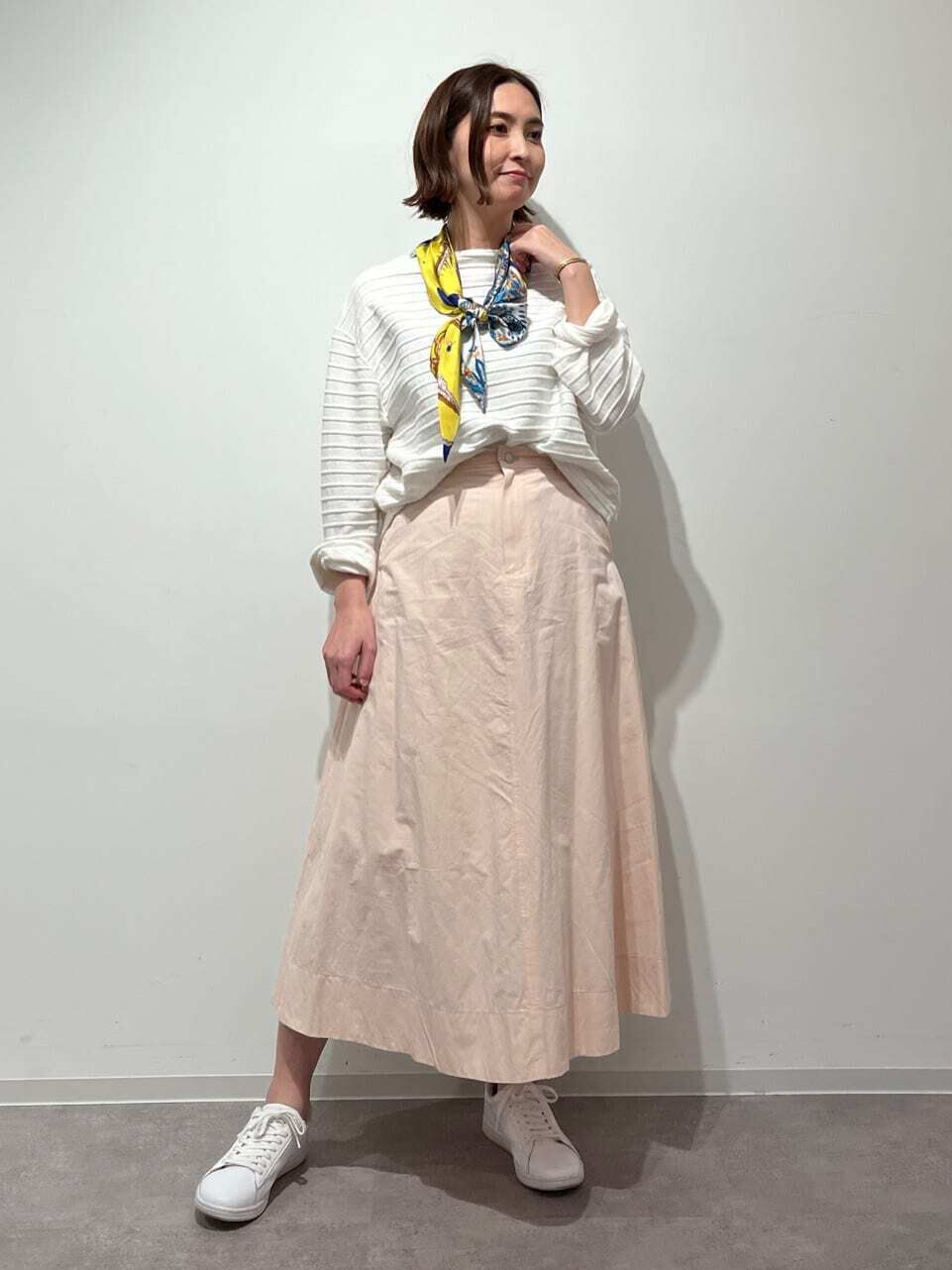  「◆近江晒フレアスカート」|スカート|