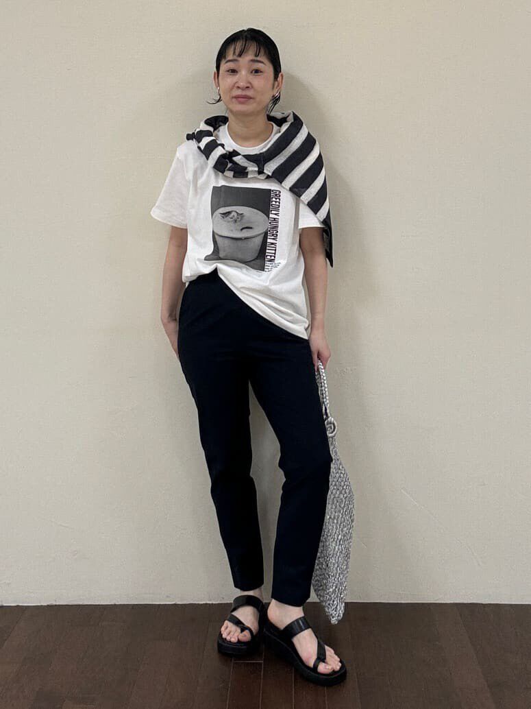  「◆ハイゲージギマボーダーニットプルオーバー」|ニット・セーター|