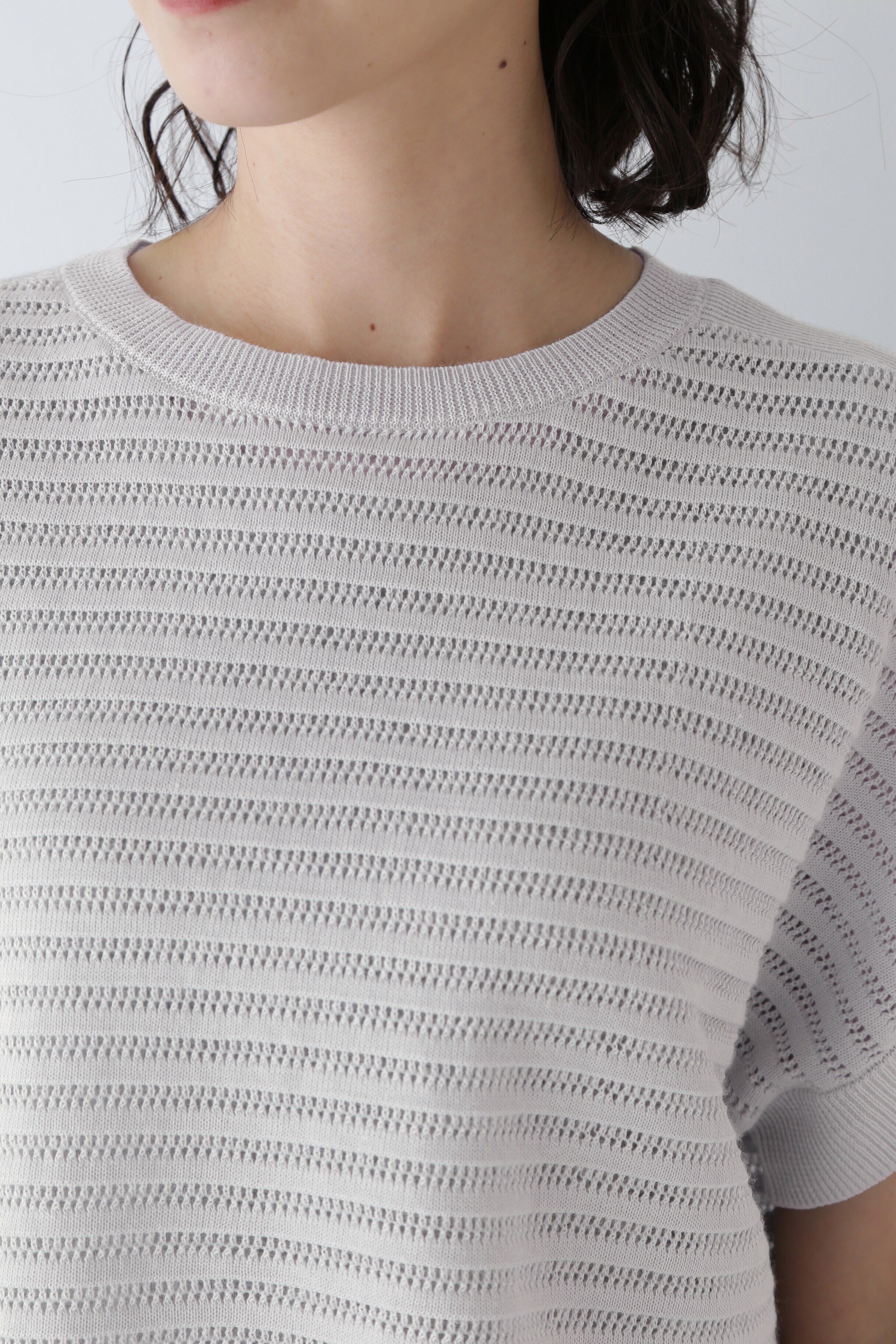  「◆ラミーメッシュニット」|ニット・セーター|