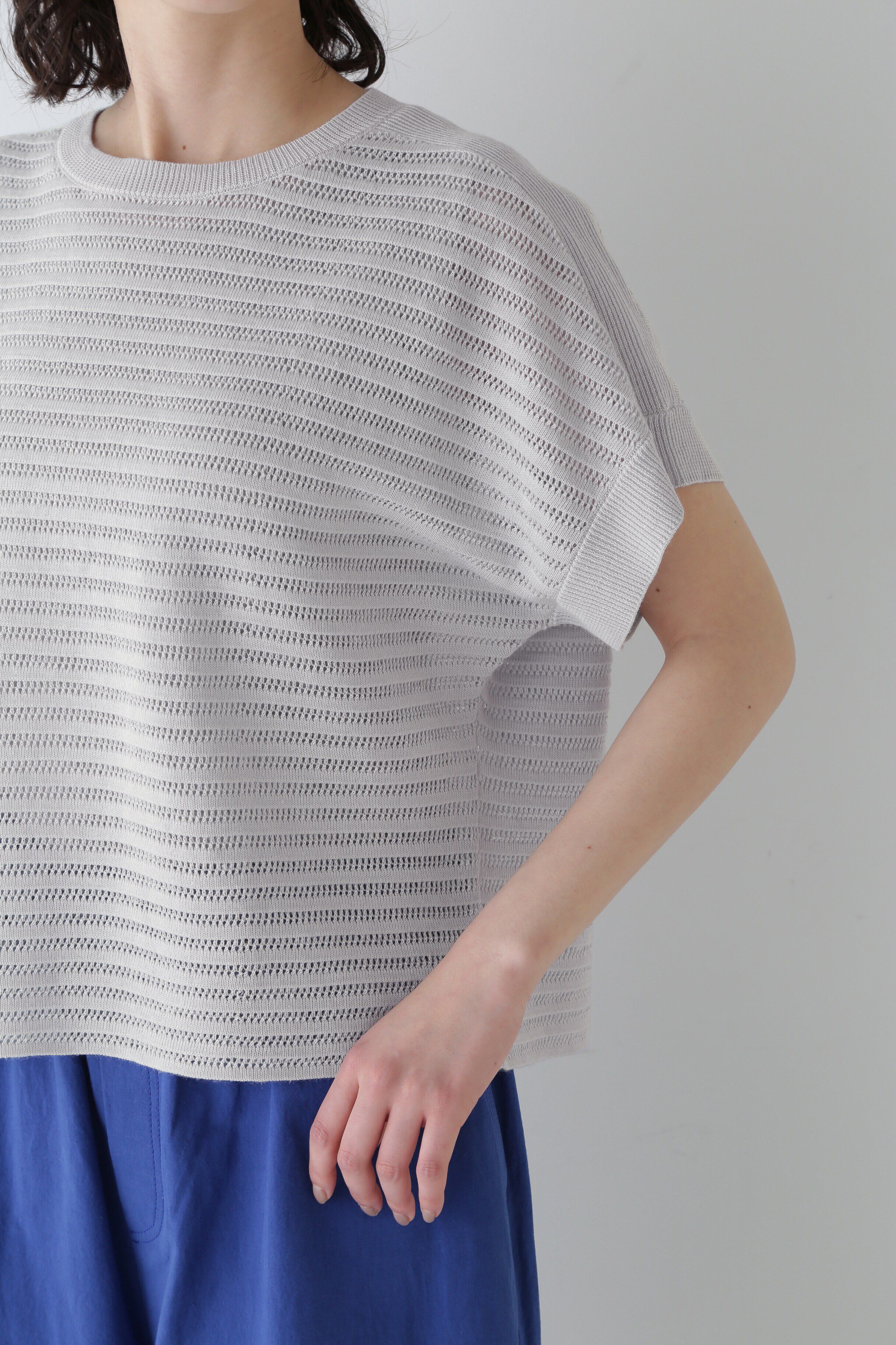  「◆ラミーメッシュニット」|ニット・セーター|