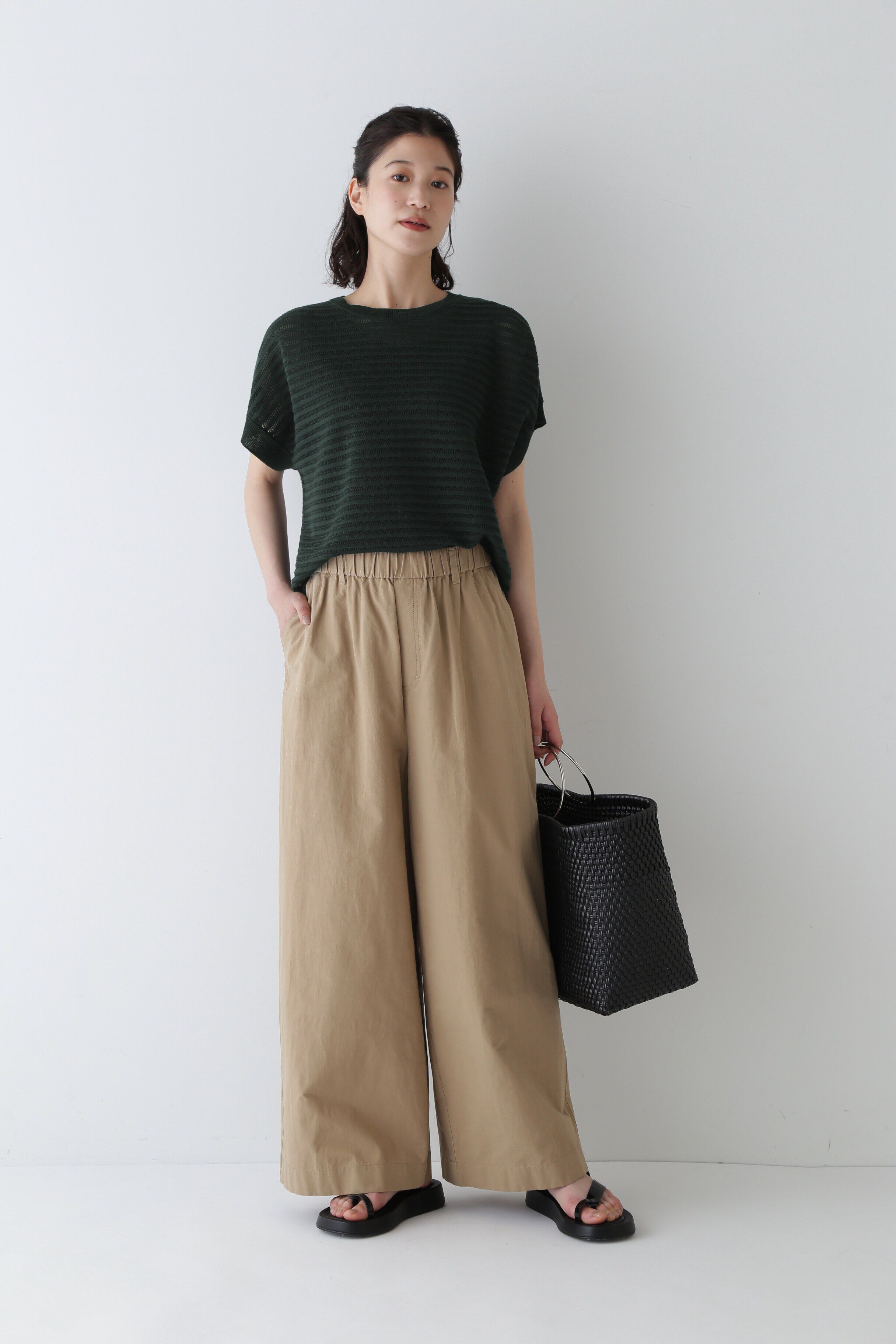  「◆ラミーメッシュニット」|ニット・セーター|