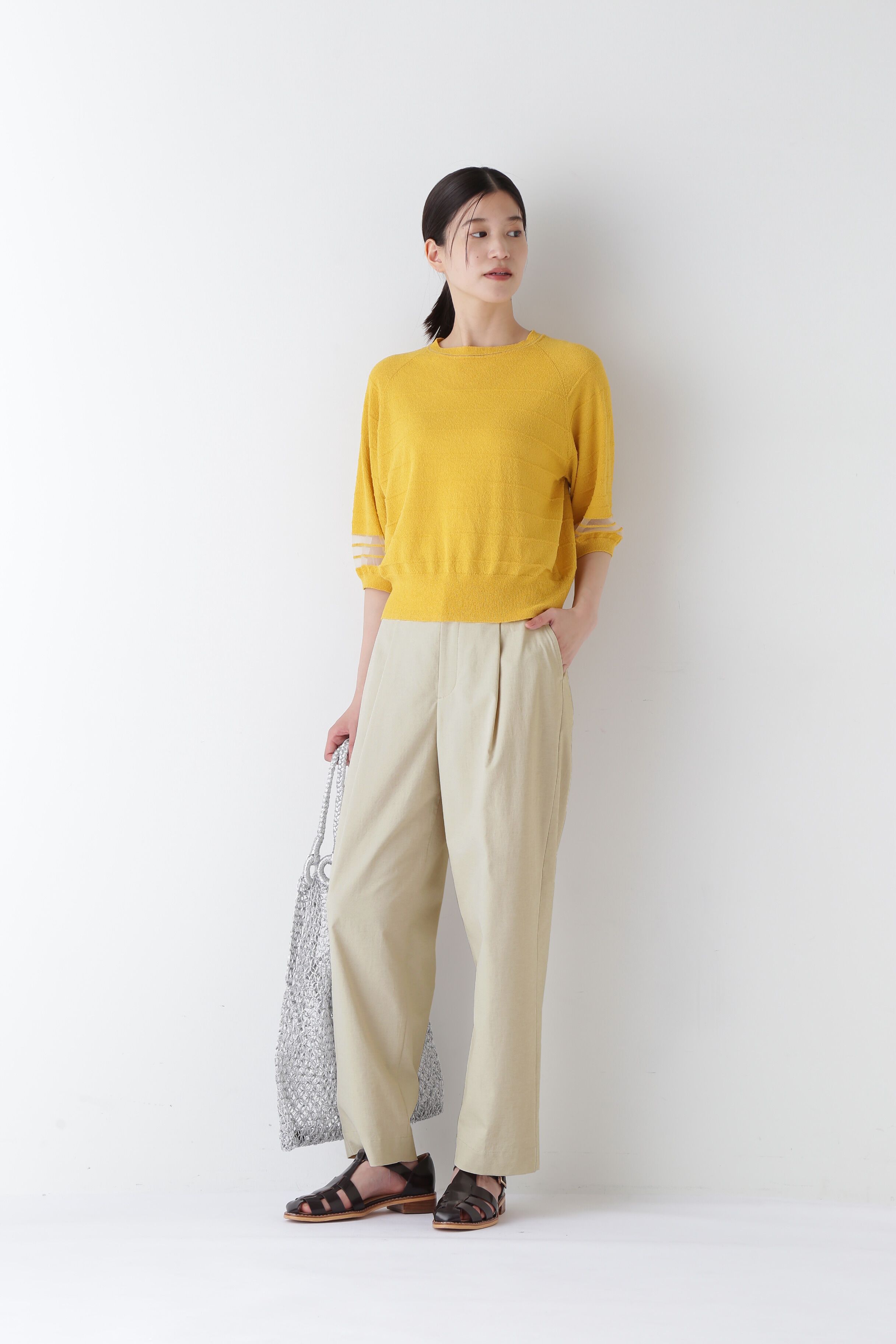  「◆PE/C/麻ストレッチパンツ」|その他|