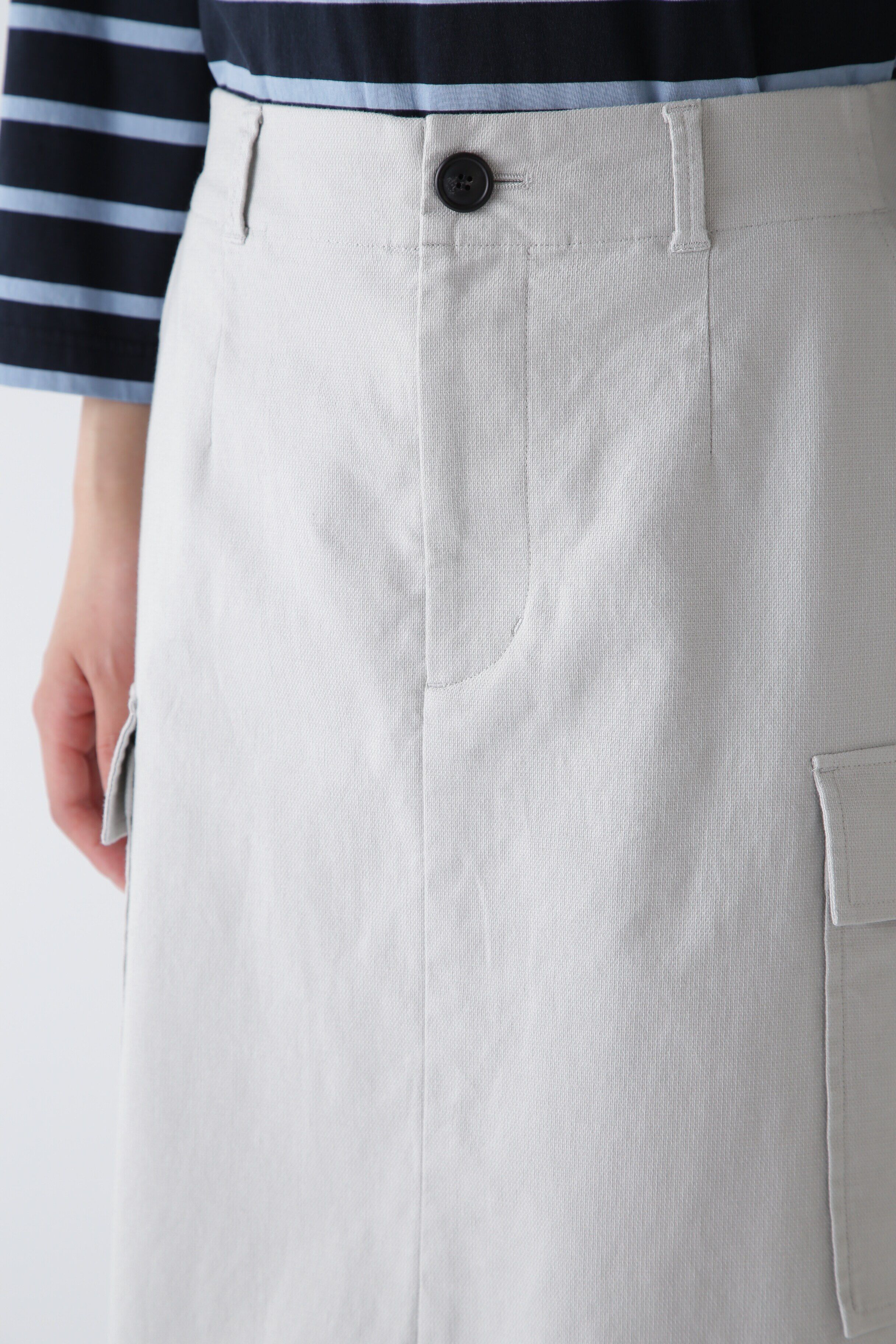  「◆オックスストレッチカーゴスカート」|スカート|