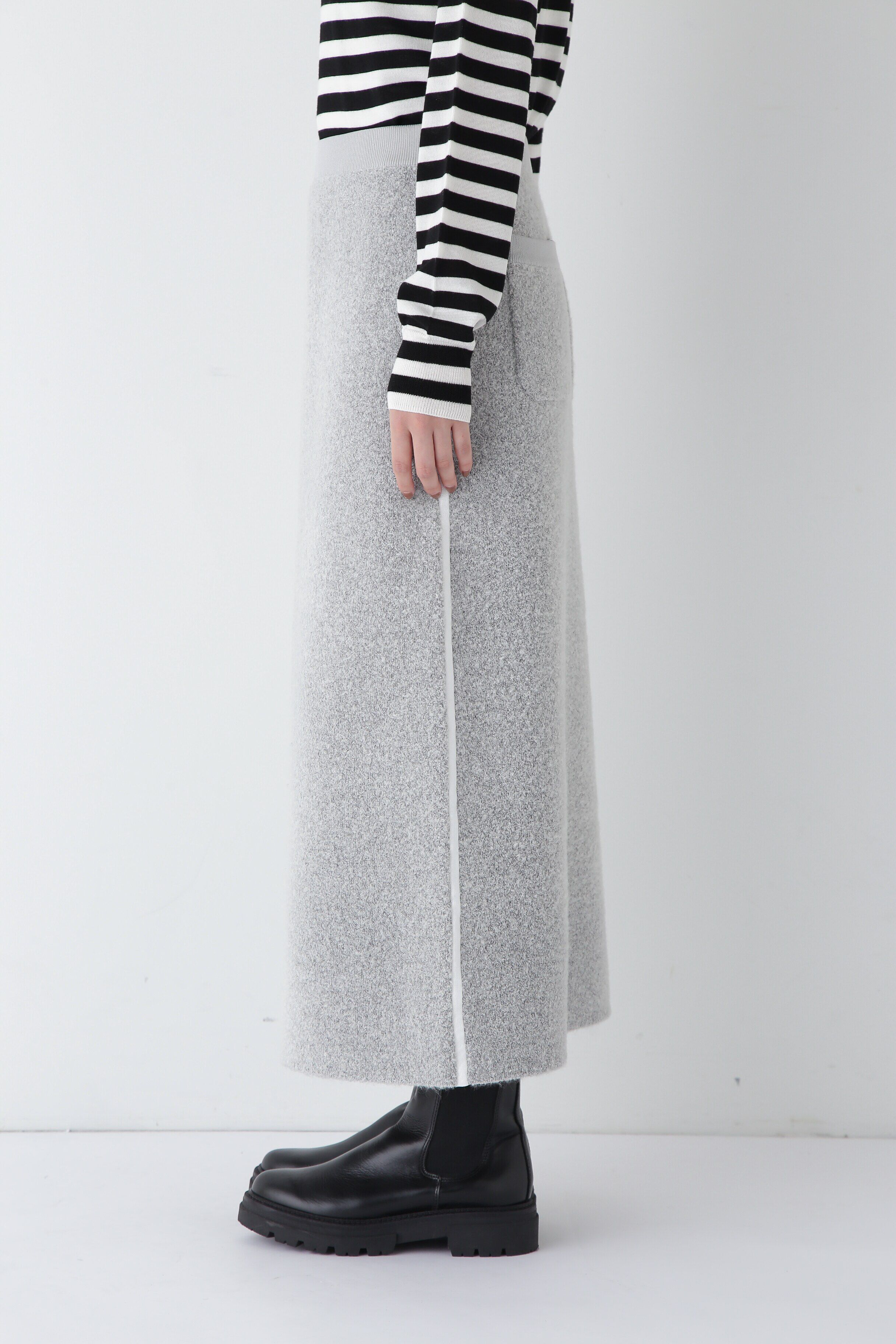  「◆接結ブークレＡラインスカート」|スカート|