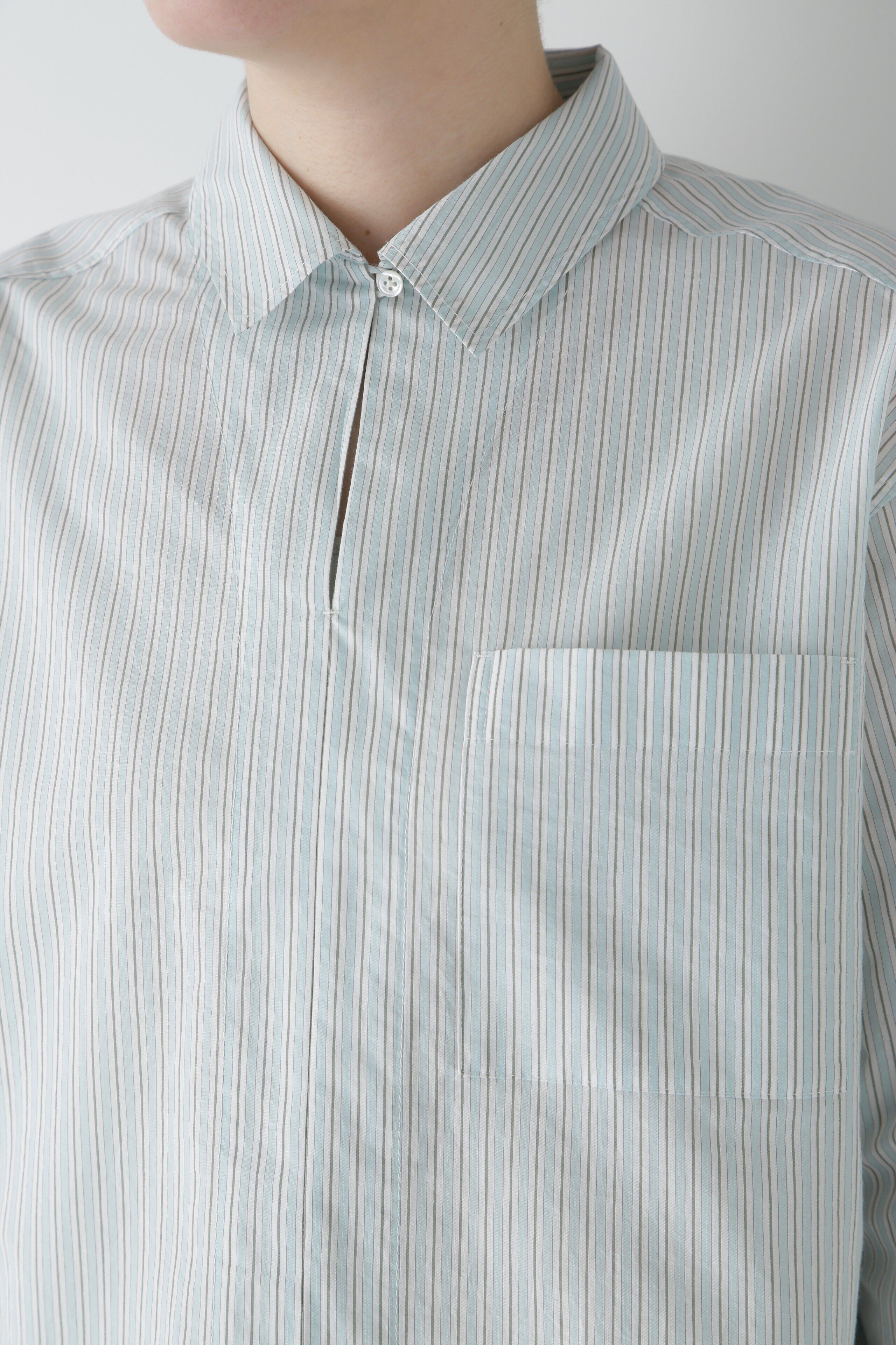  「◆エアリーコットンスキッパープルオーバー」|シャツ・ブラウス|