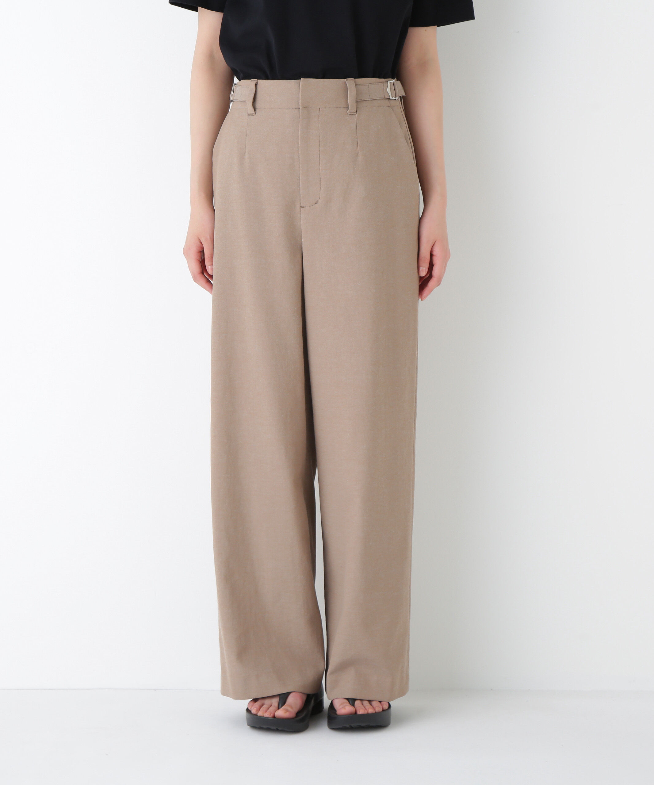  「◆シェルタリングドライオックスセミワイドパンツ」|その他|