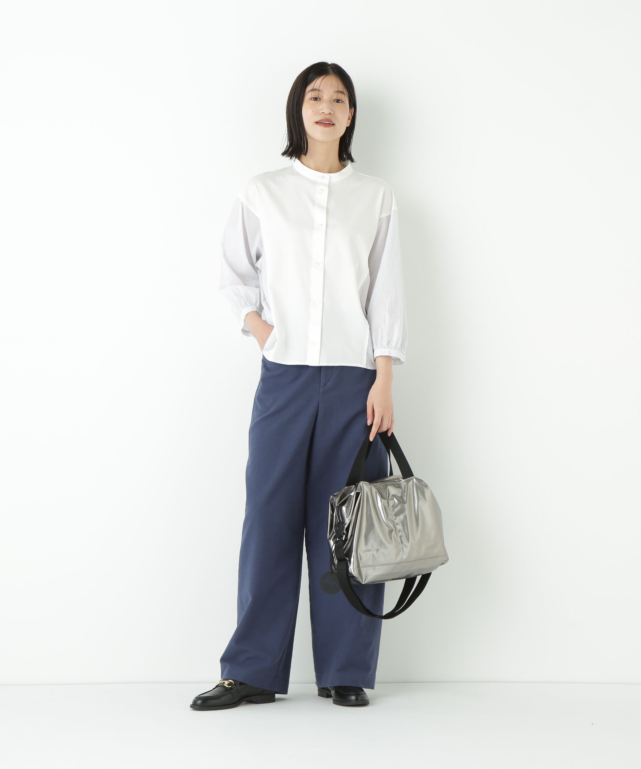  「◆ストレッチエアリードットコードセミワイドパンツ」|その他|