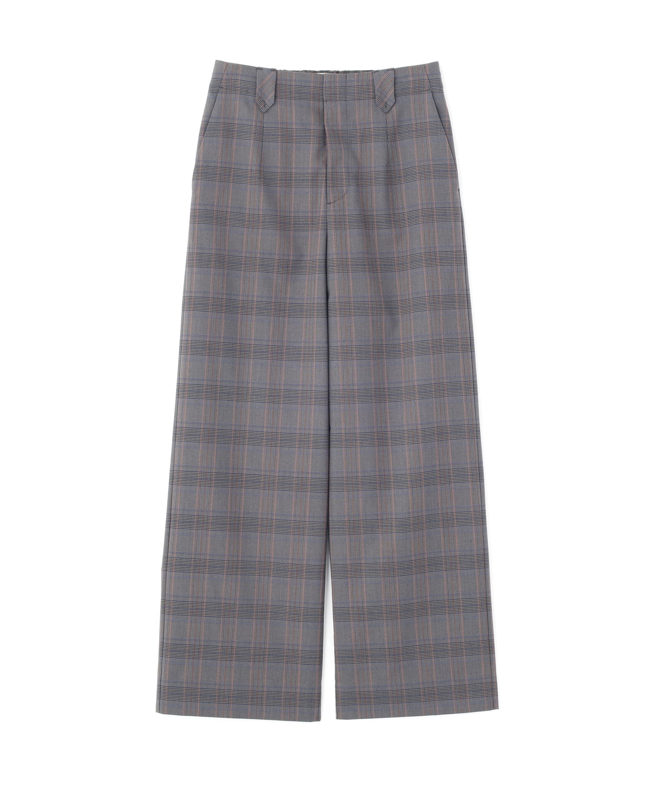  「◆強撚シャークスキンセミワイドパンツ」|その他|