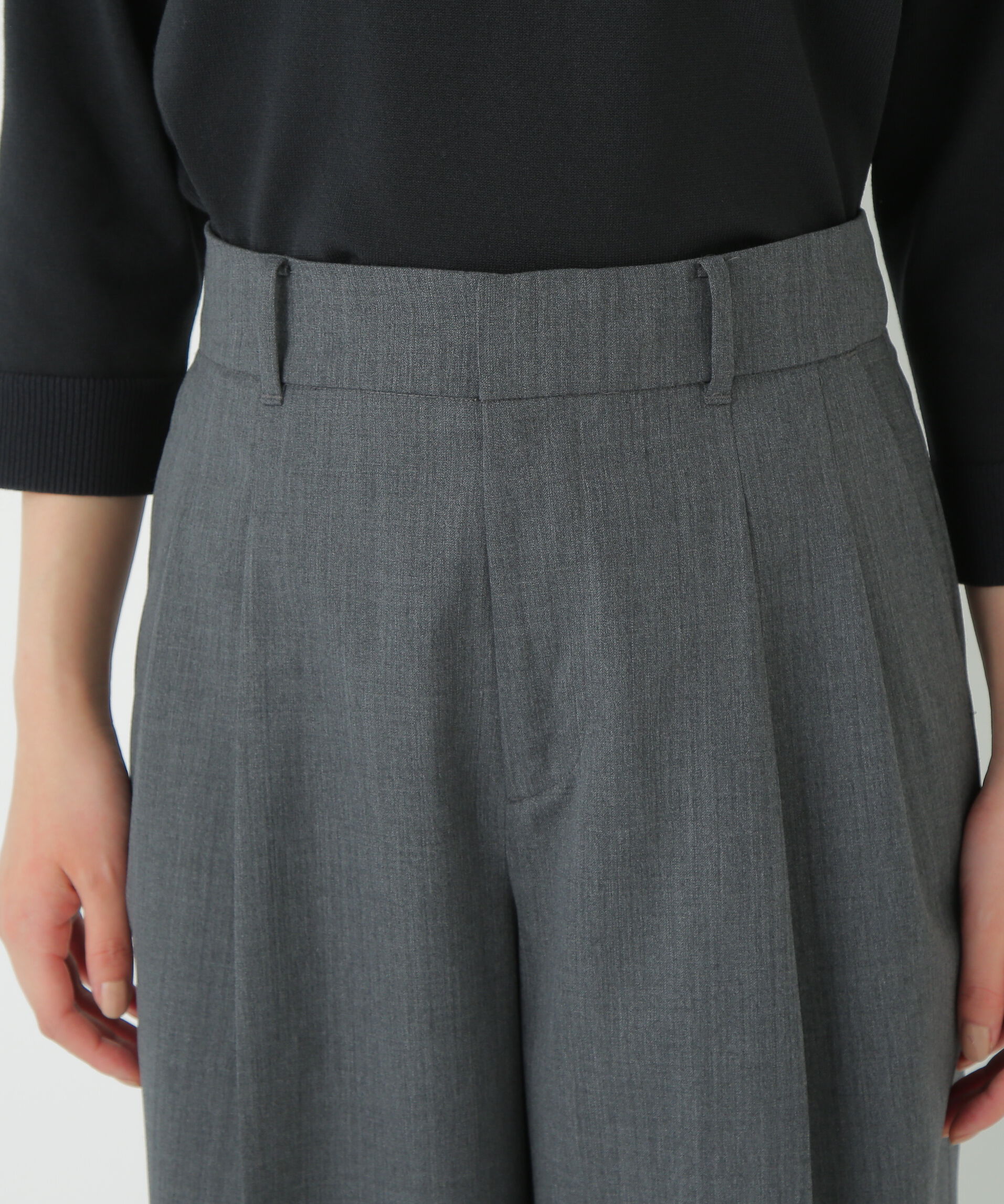  「◆ダブルタックバギーパンツ」|その他|