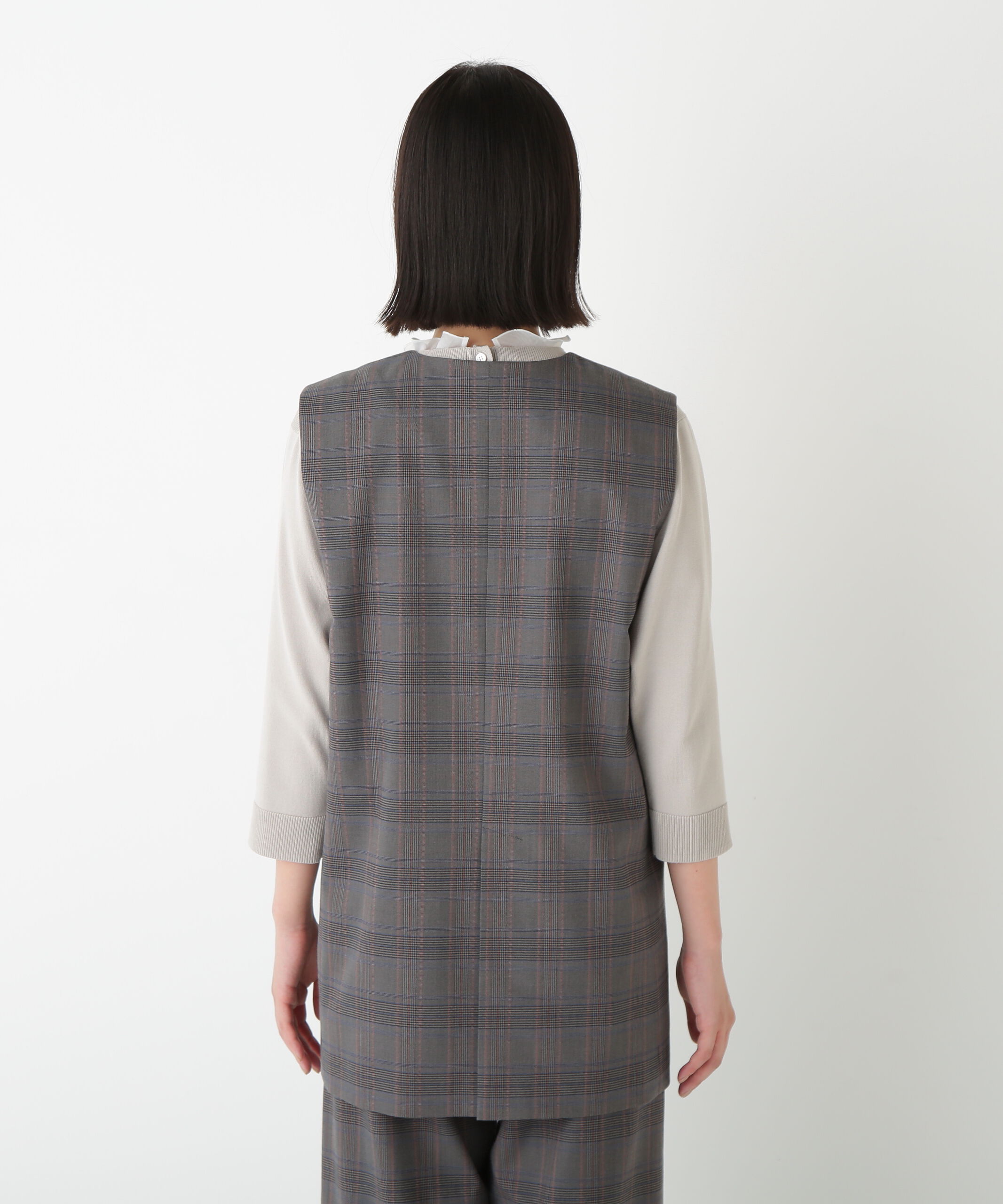  「◆強撚シャークスキンノーカラージレ」|その他|