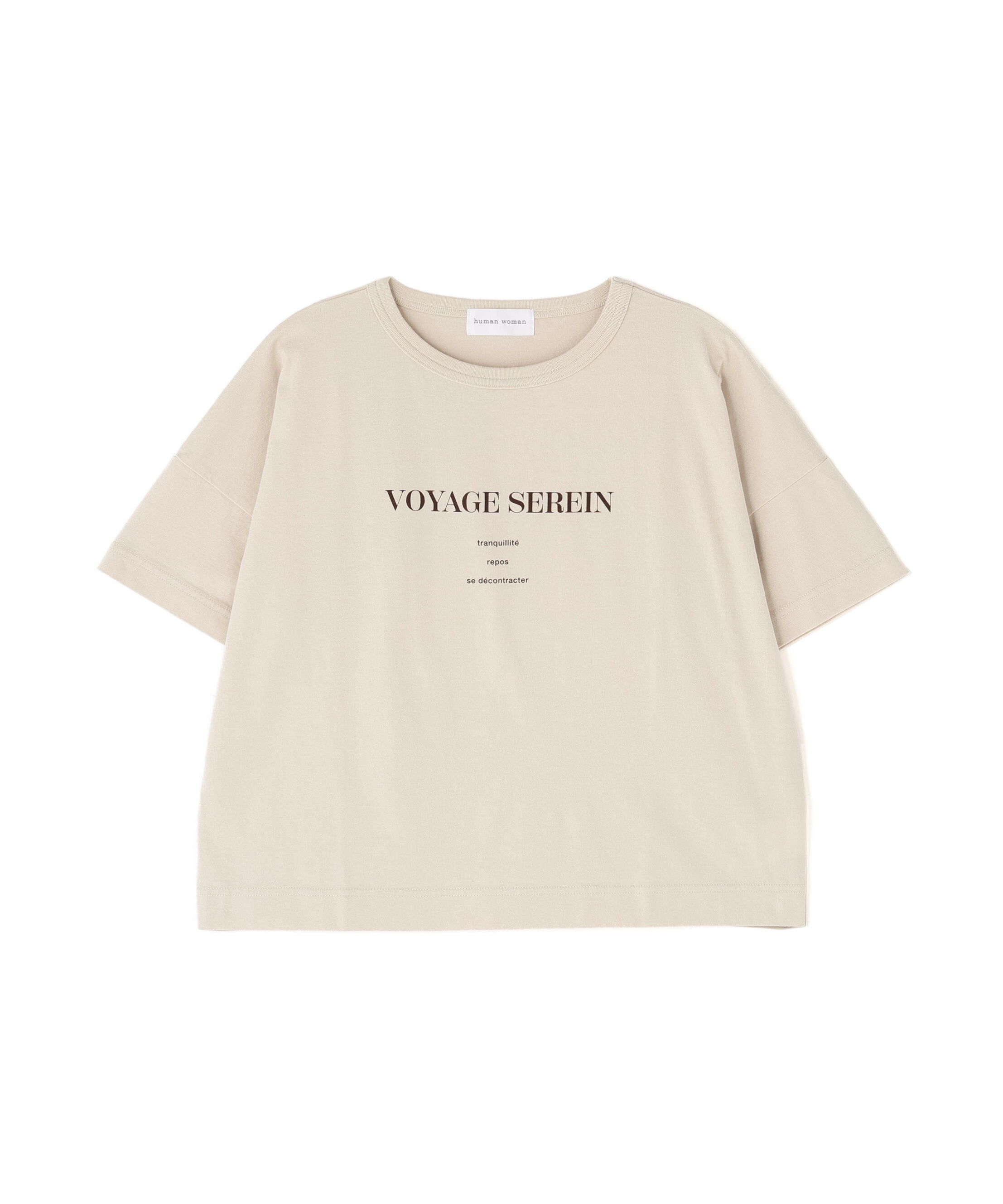  「メッセージロゴＴシャツ」|Tシャツ・カットソー|