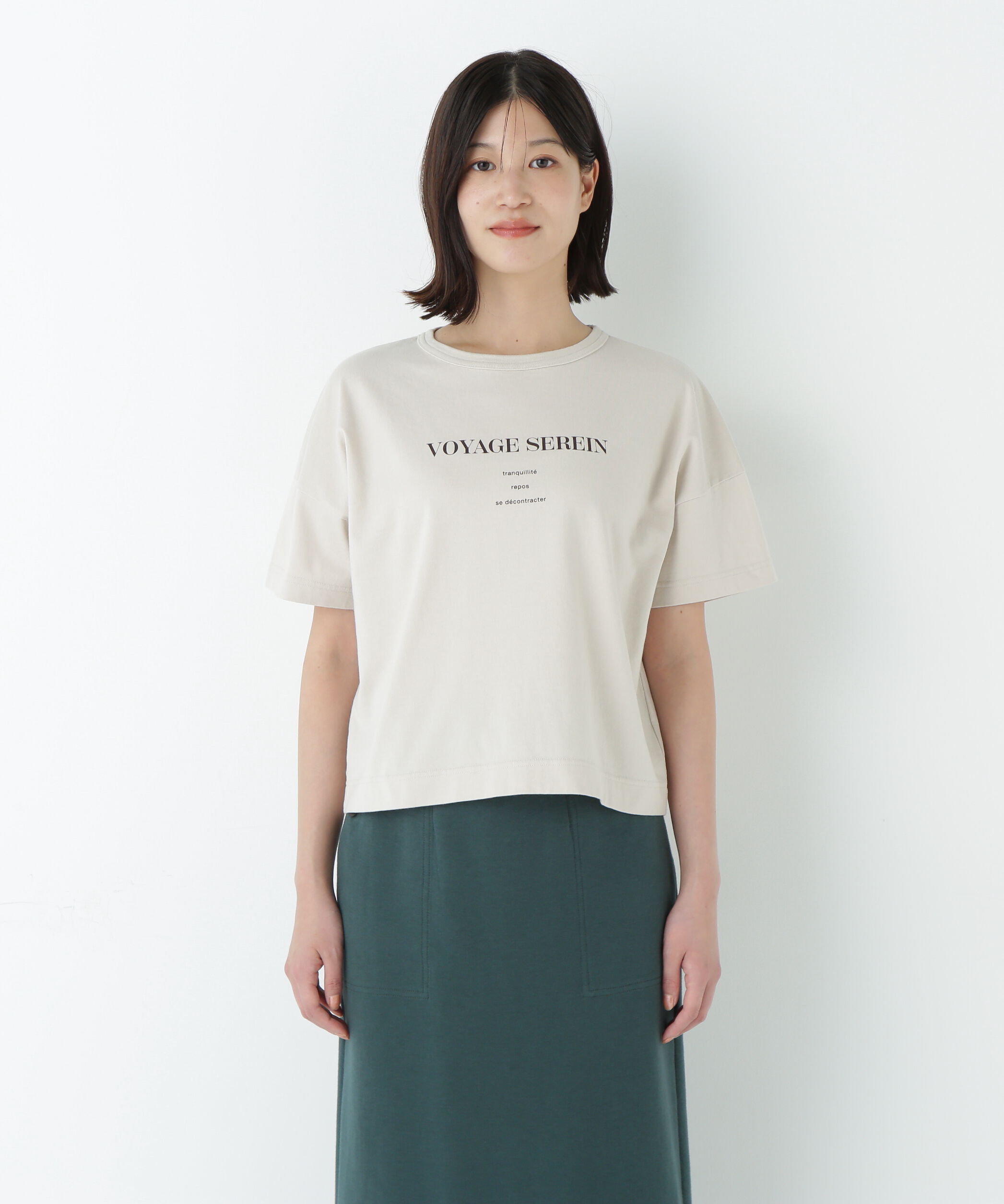  「メッセージロゴＴシャツ」|Tシャツ・カットソー|
