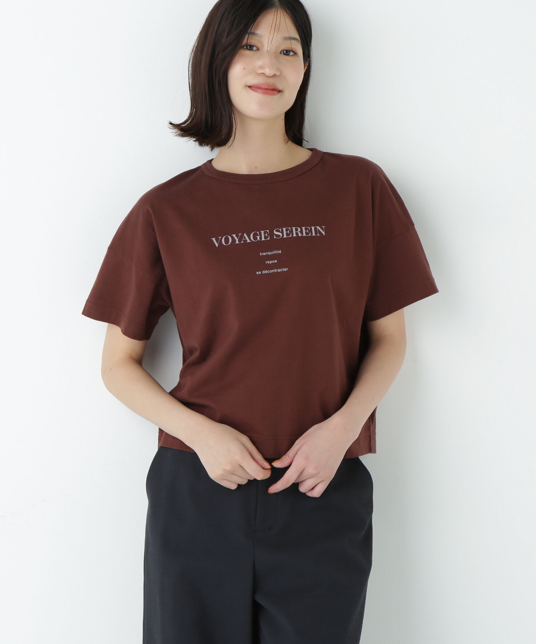  「メッセージロゴＴシャツ」|Tシャツ・カットソー|