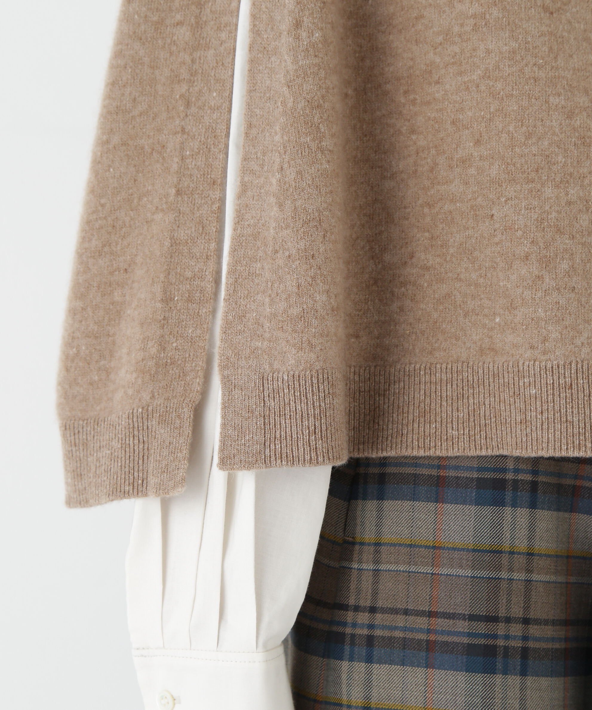  「◆ハイゲージウールケープニット」|ニット・セーター|