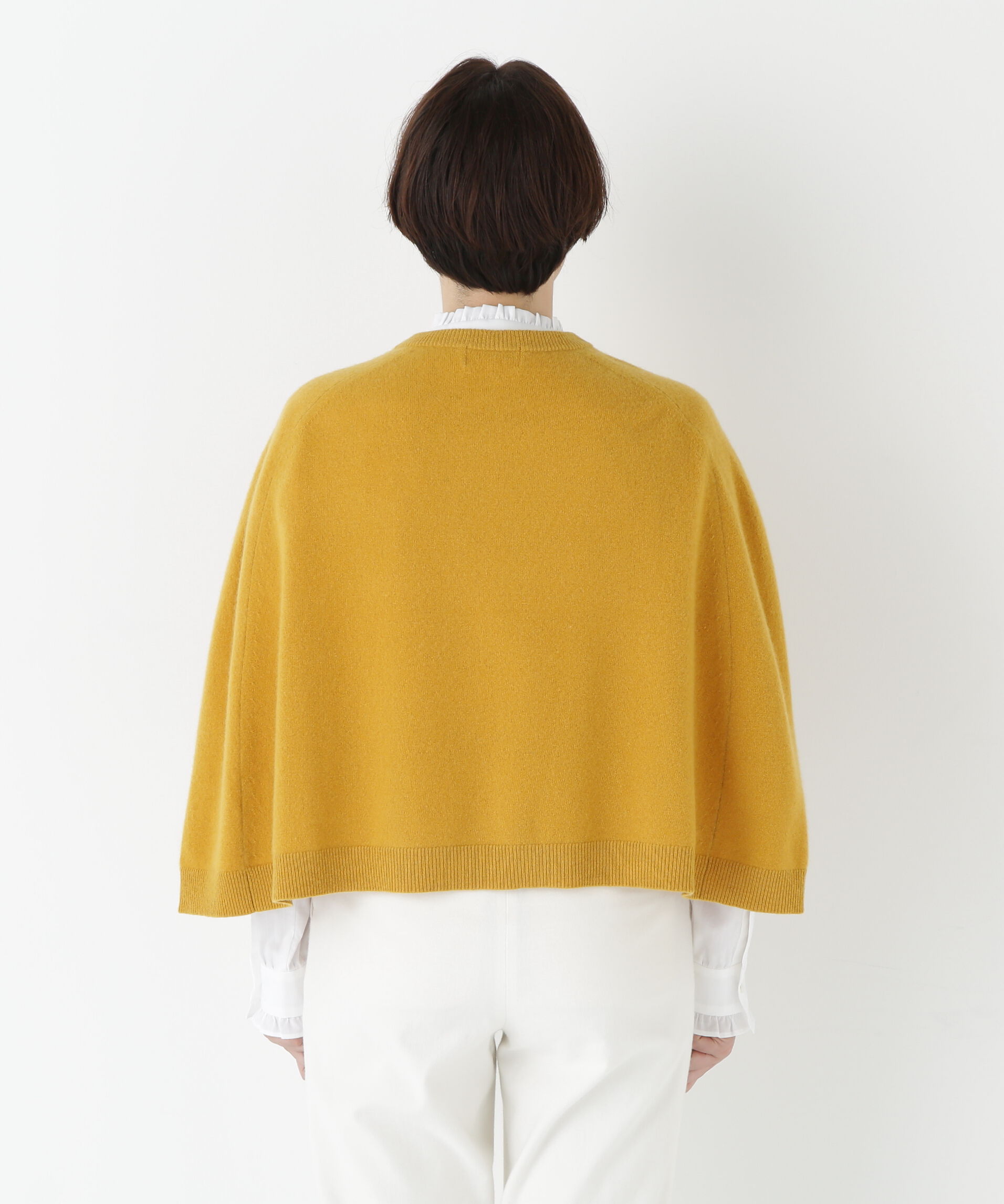  「◆ハイゲージウールケープニット」|ニット・セーター|