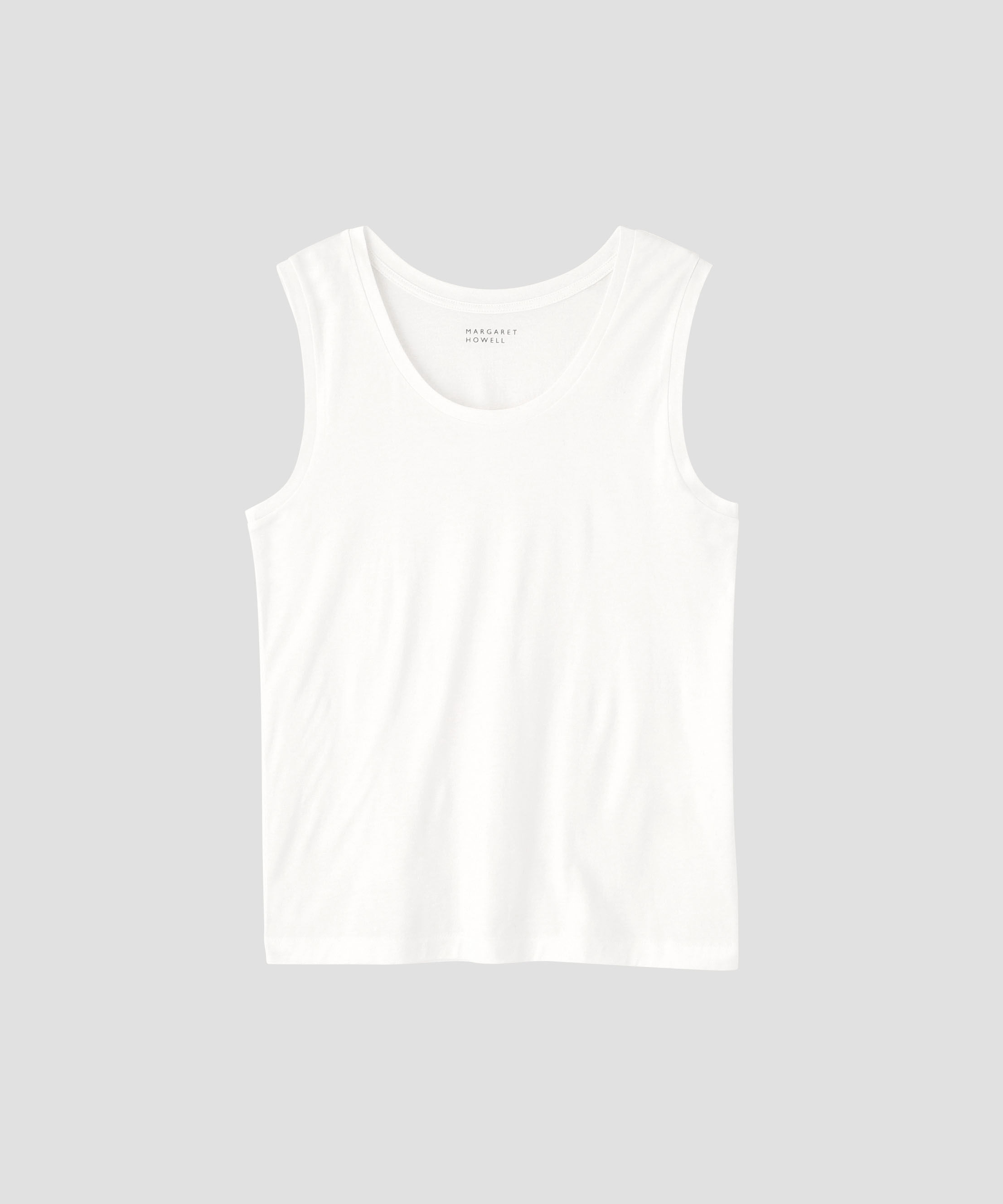 MARGARET HOWELL HOUSEHOLDGOODS「SUPERFINE COTTON JERSEY TOP」|Tシャツ・カットソー|