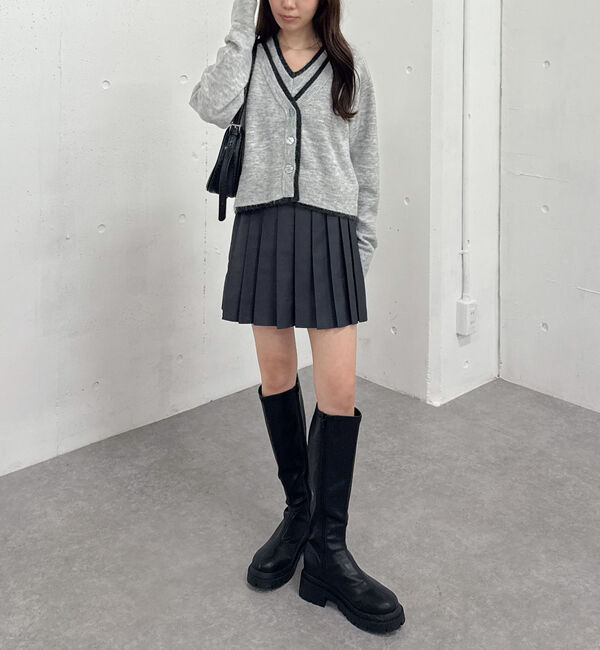 archives「レイヤードニットカーデアンサンブル」|カーディガン|