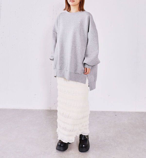 archives「シャーリングフリルタイトスカート」|スカート|