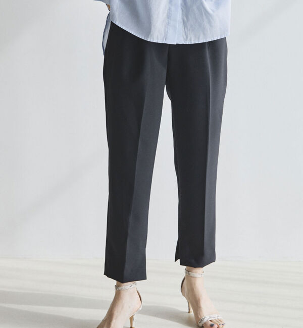 Doux archives「インスリットテーパードパンツ」|チノ|