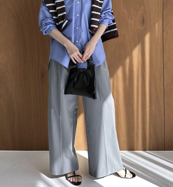 Doux archives「２タックワイドパンツ」|チノ|