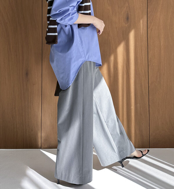 Doux archives「２タックワイドパンツ」|チノ|