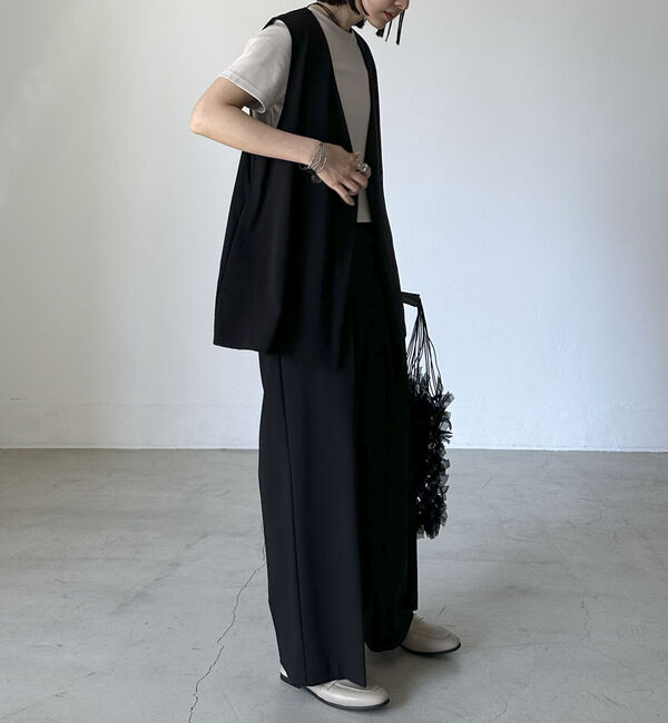 Doux archives「２タックワイドパンツ」|チノ|