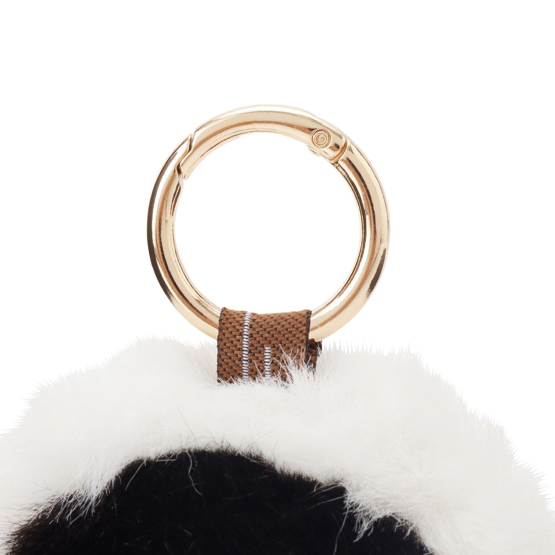 SHOO･LA･RUE「肉球フェイクファーチャーム」|キーケース|