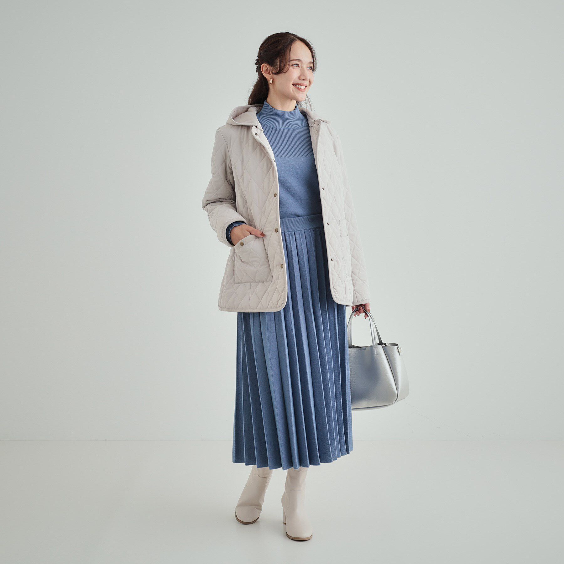 SHOO･LA･RUE「【高レビュー/フード取り外し可】大人カジュアルなキルトジャケット」|その他|