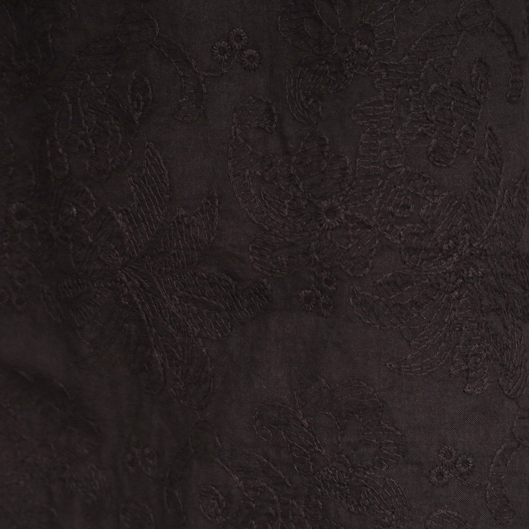 SHOO･LA･RUE「【S-LL】一枚でサマ見え フローラル刺繍トップス」|Tシャツ・カットソー|