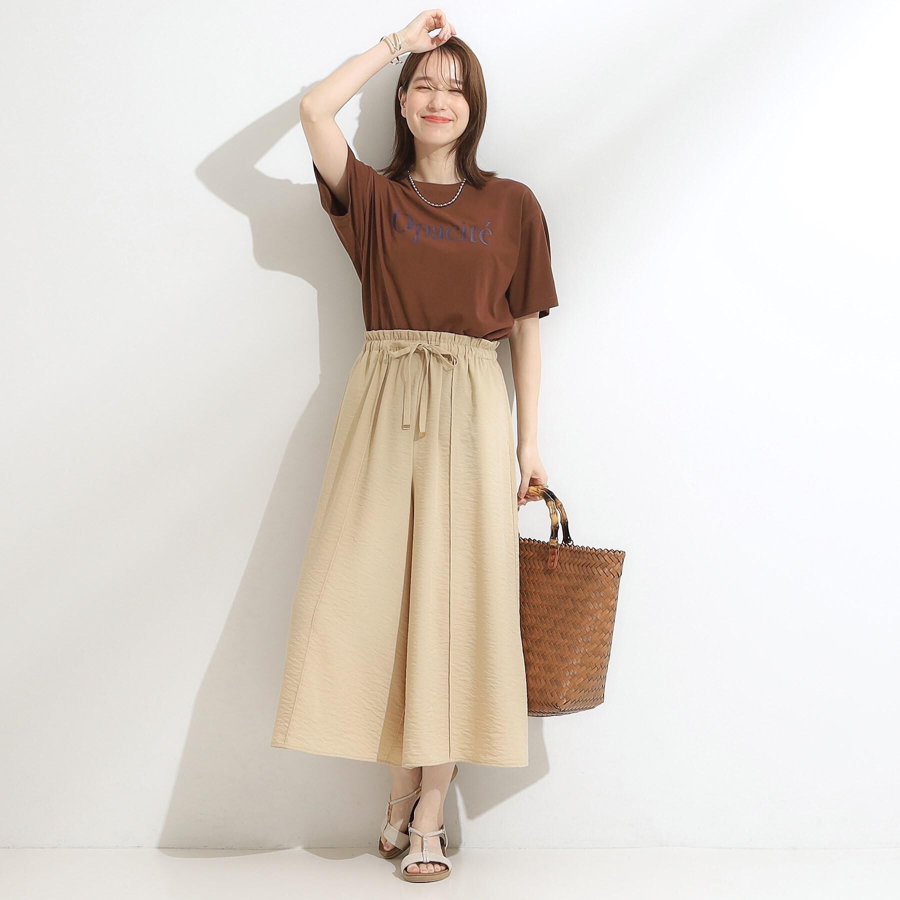 SHOO･LA･RUE「【洗える/S-LL/ひんやり/UV】選べる6柄 プリントTシャツ」|Tシャツ・カットソー|